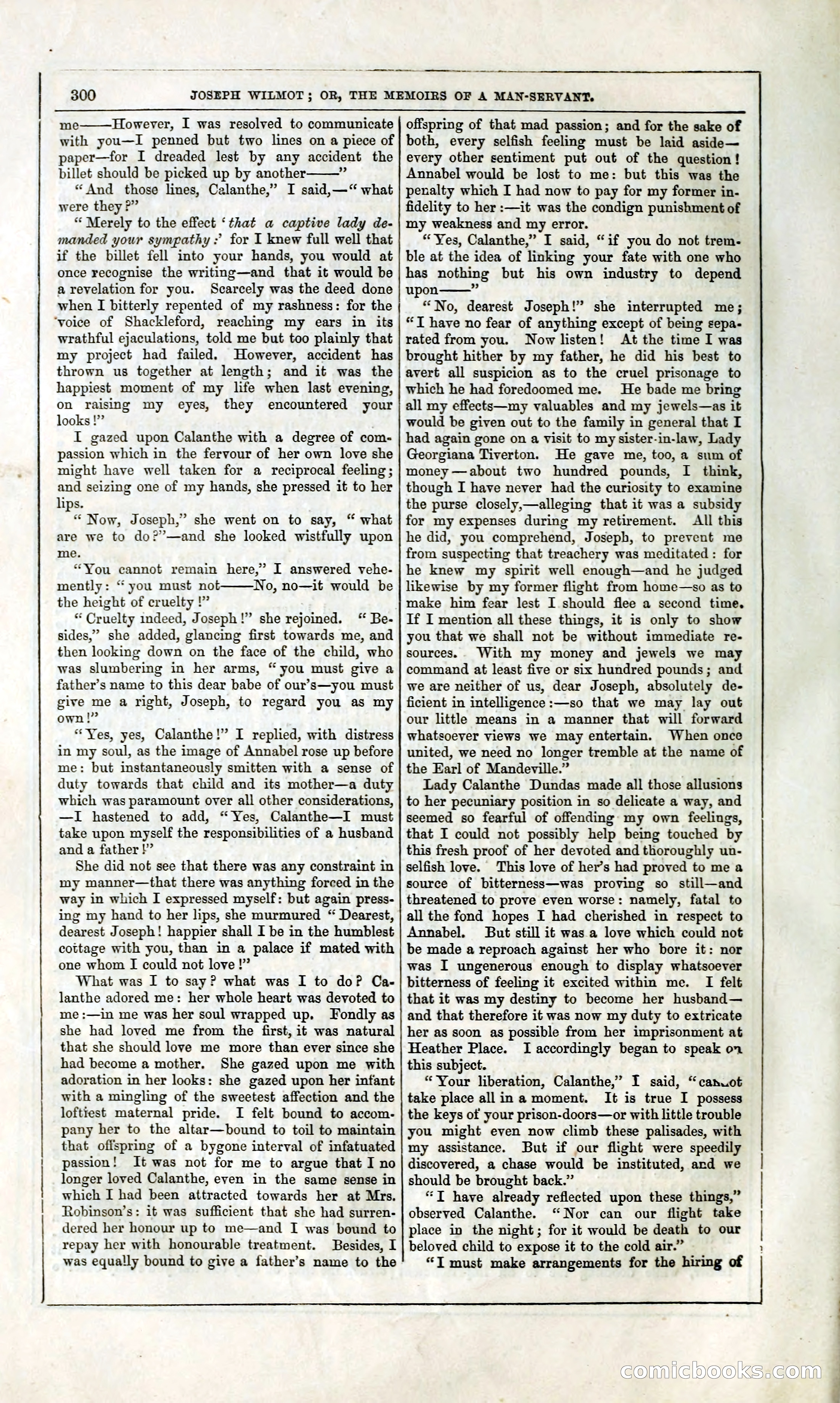 Joseph Wilmot, or, The Memoirs of a Man-Servant — page 313 of 394