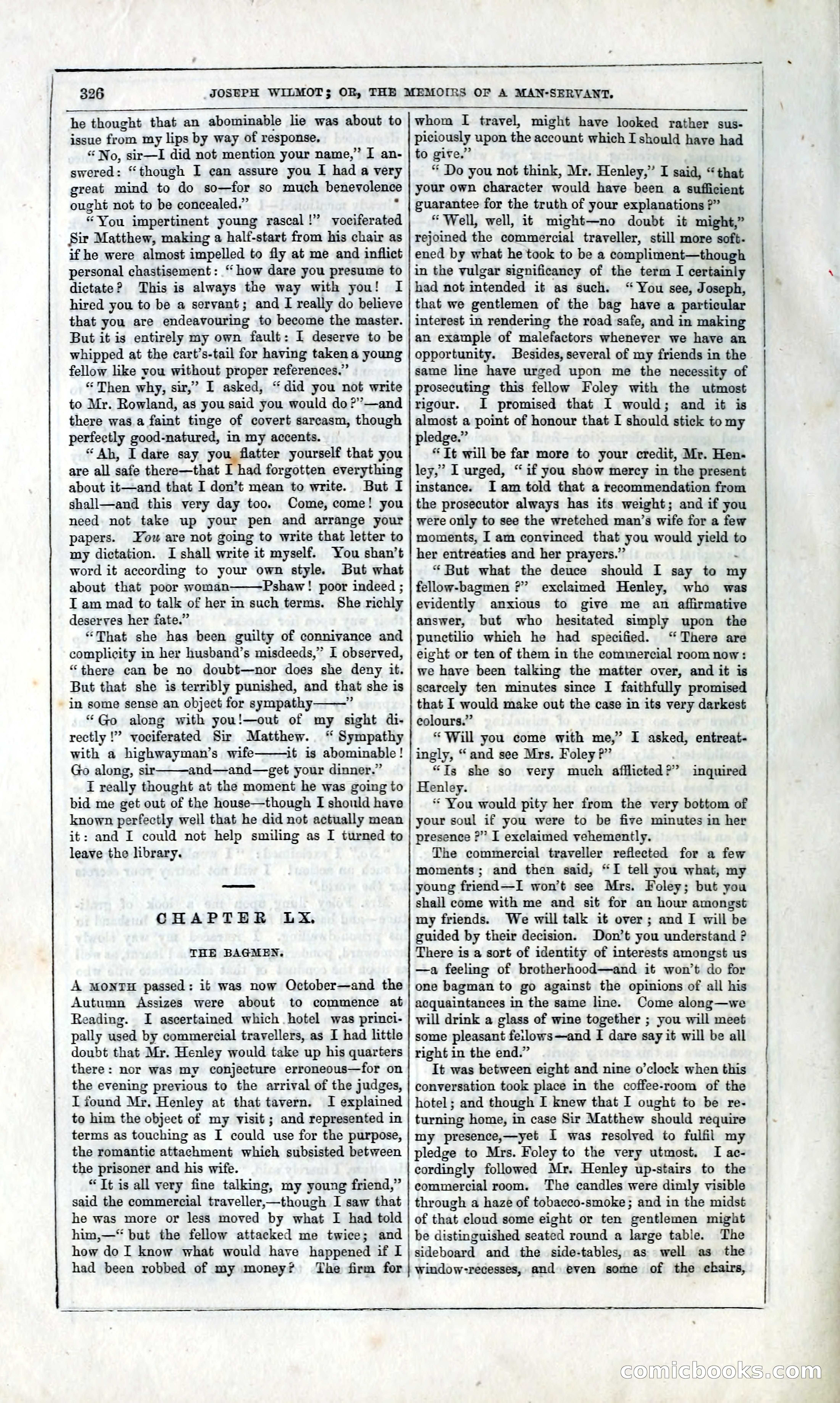 Joseph Wilmot, or, The Memoirs of a Man-Servant — page 339 of 394