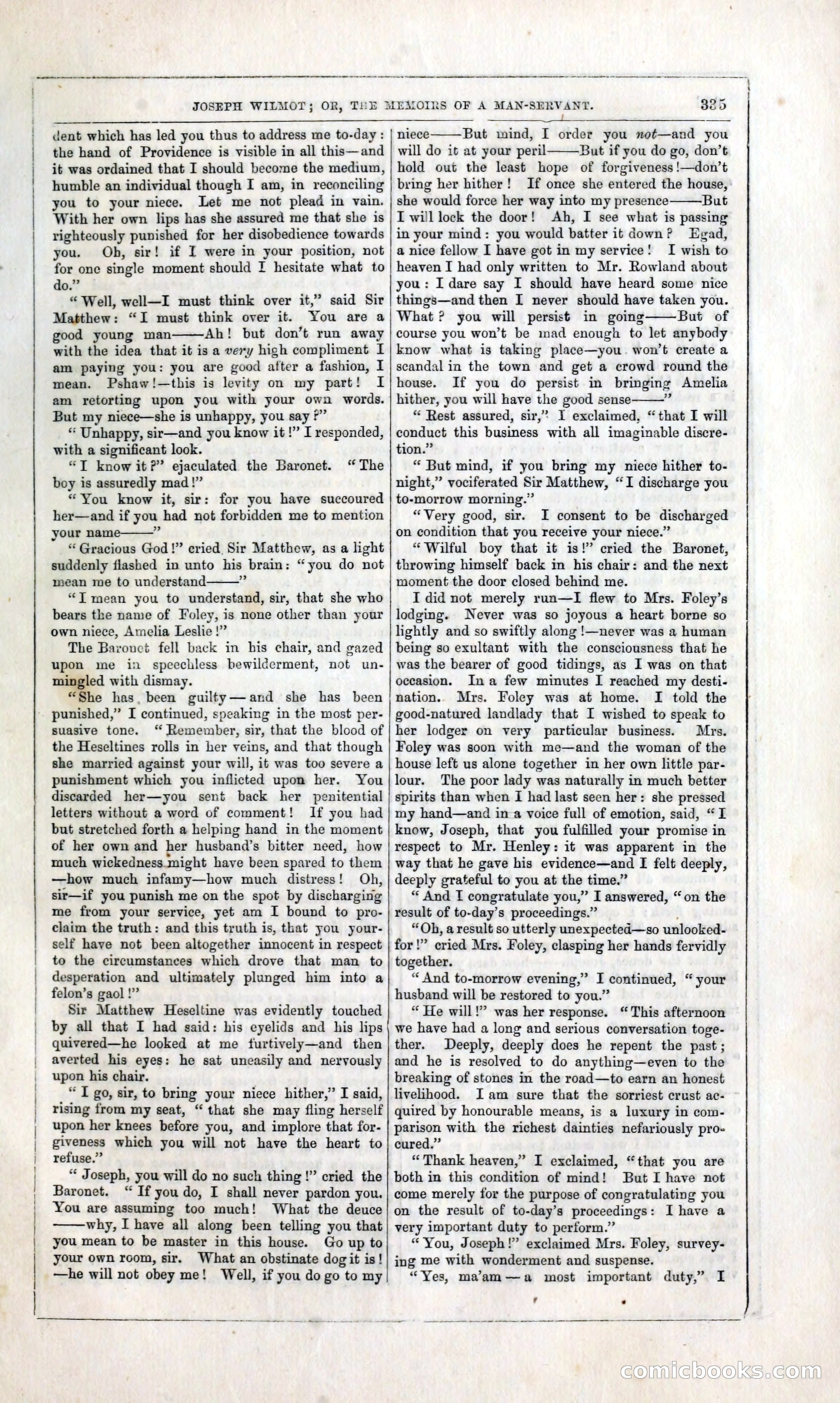 Joseph Wilmot, or, The Memoirs of a Man-Servant — page 348 of 394
