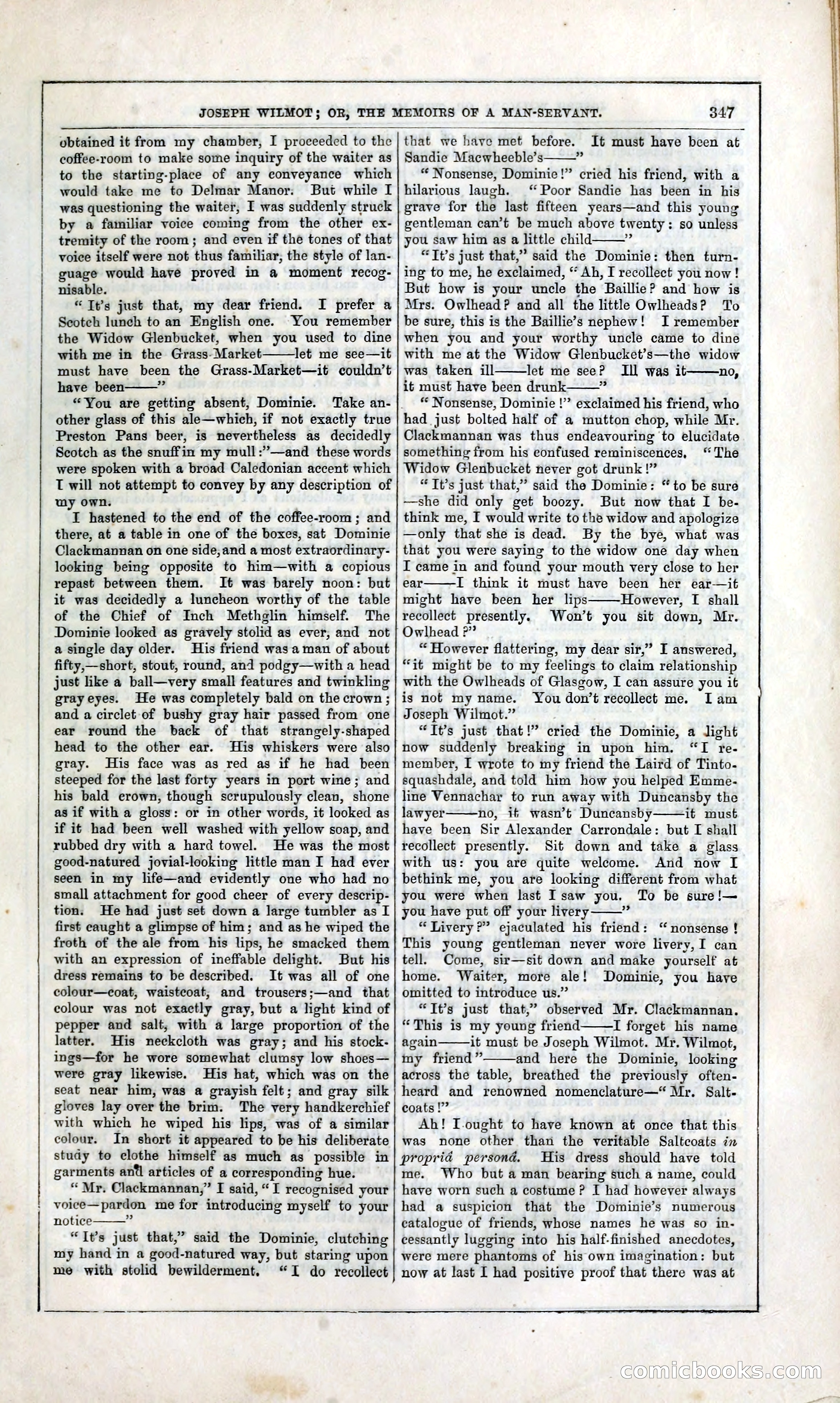 Joseph Wilmot, or, The Memoirs of a Man-Servant — page 360 of 394