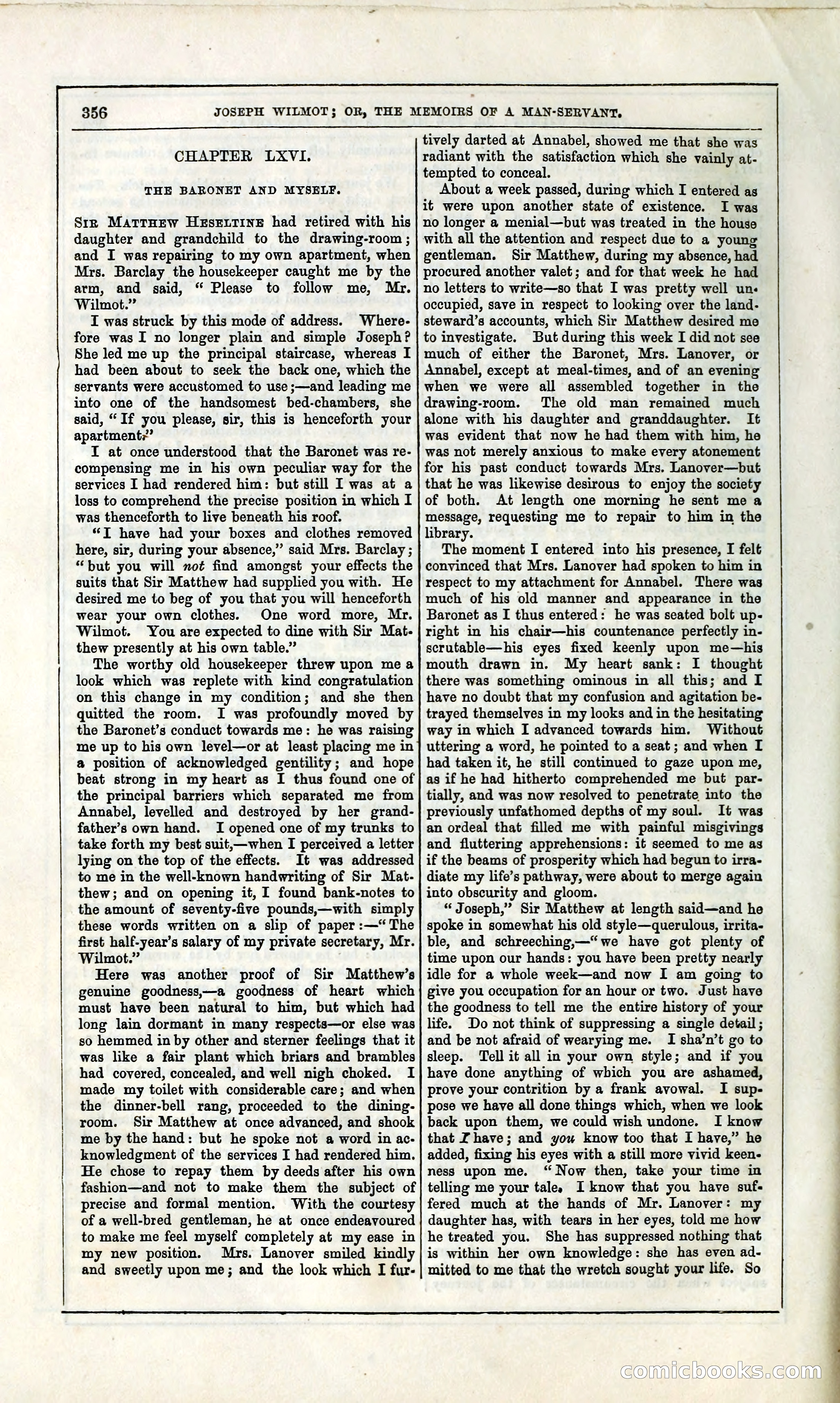 Joseph Wilmot, or, The Memoirs of a Man-Servant — page 369 of 394