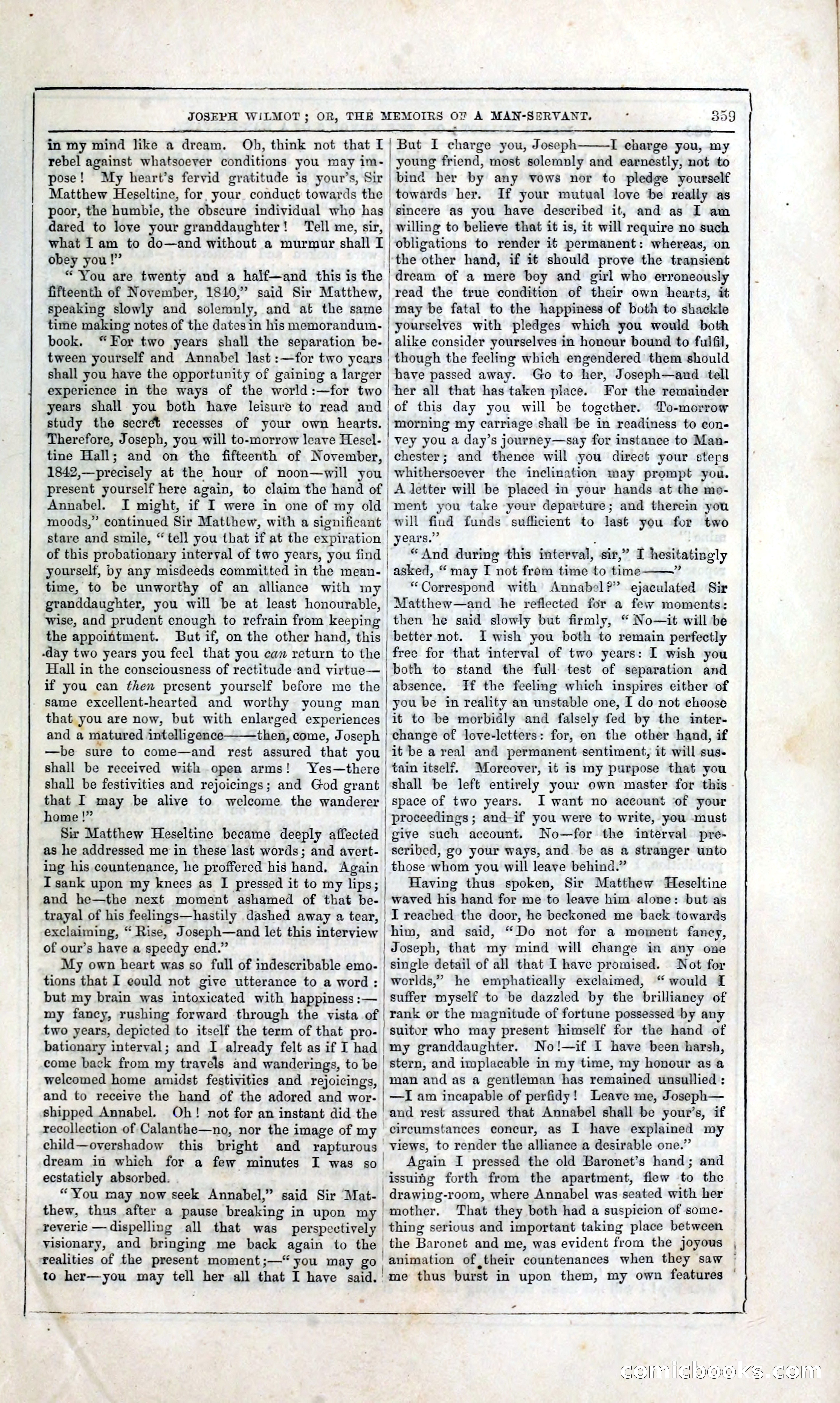 Joseph Wilmot, or, The Memoirs of a Man-Servant — page 372 of 394