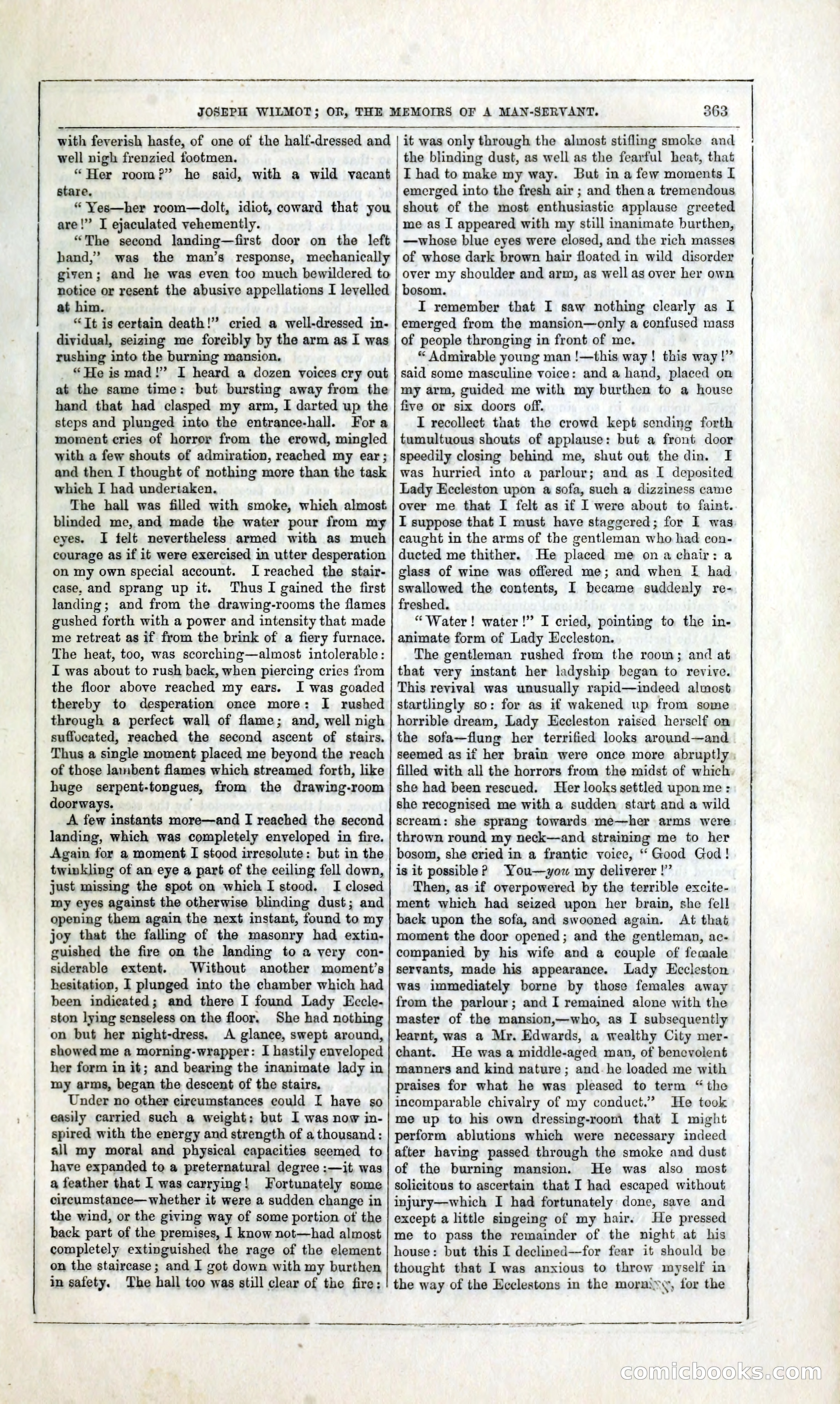 Joseph Wilmot, or, The Memoirs of a Man-Servant — page 376 of 394