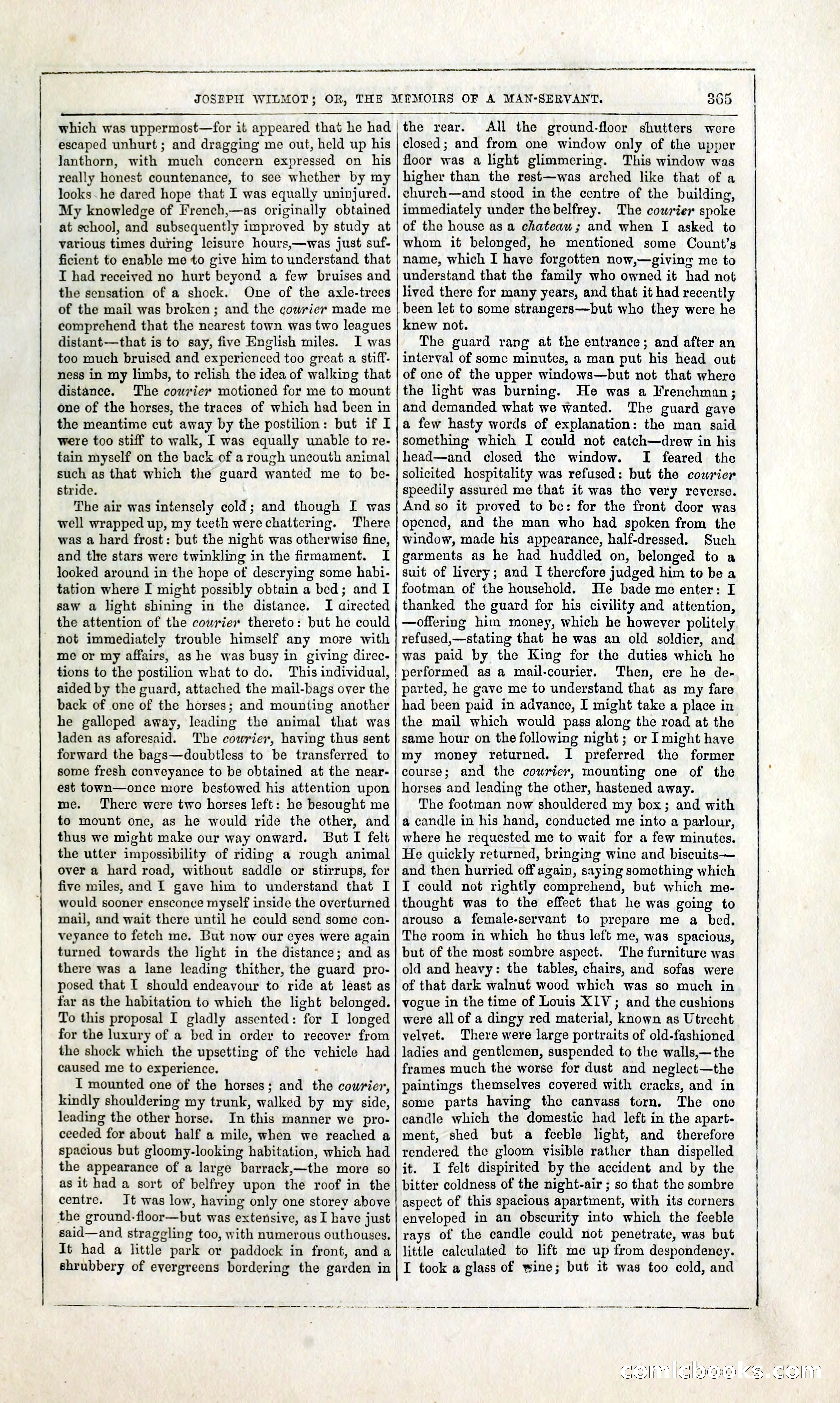 Joseph Wilmot, or, The Memoirs of a Man-Servant — page 378 of 394