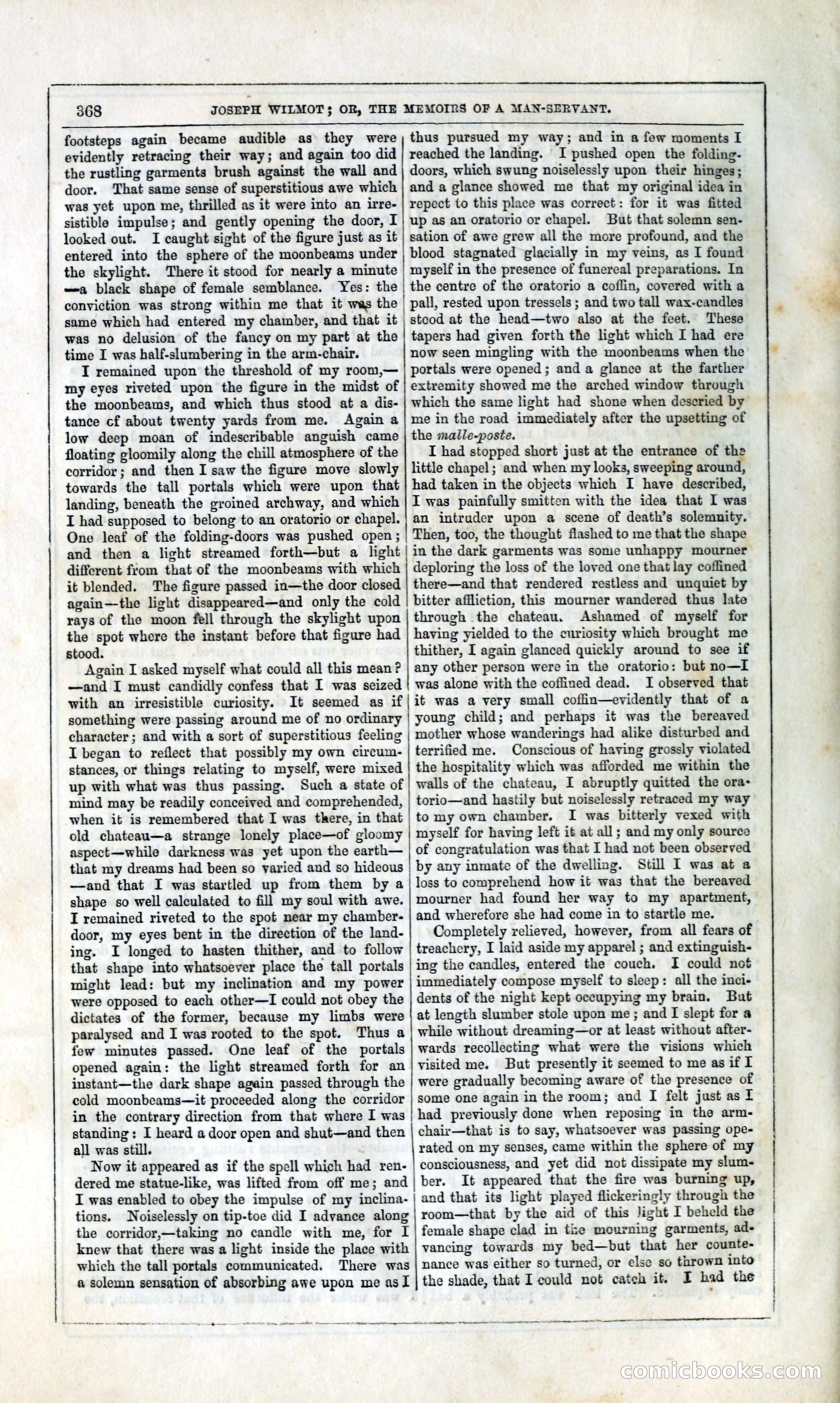 Joseph Wilmot, or, The Memoirs of a Man-Servant — page 381 of 394