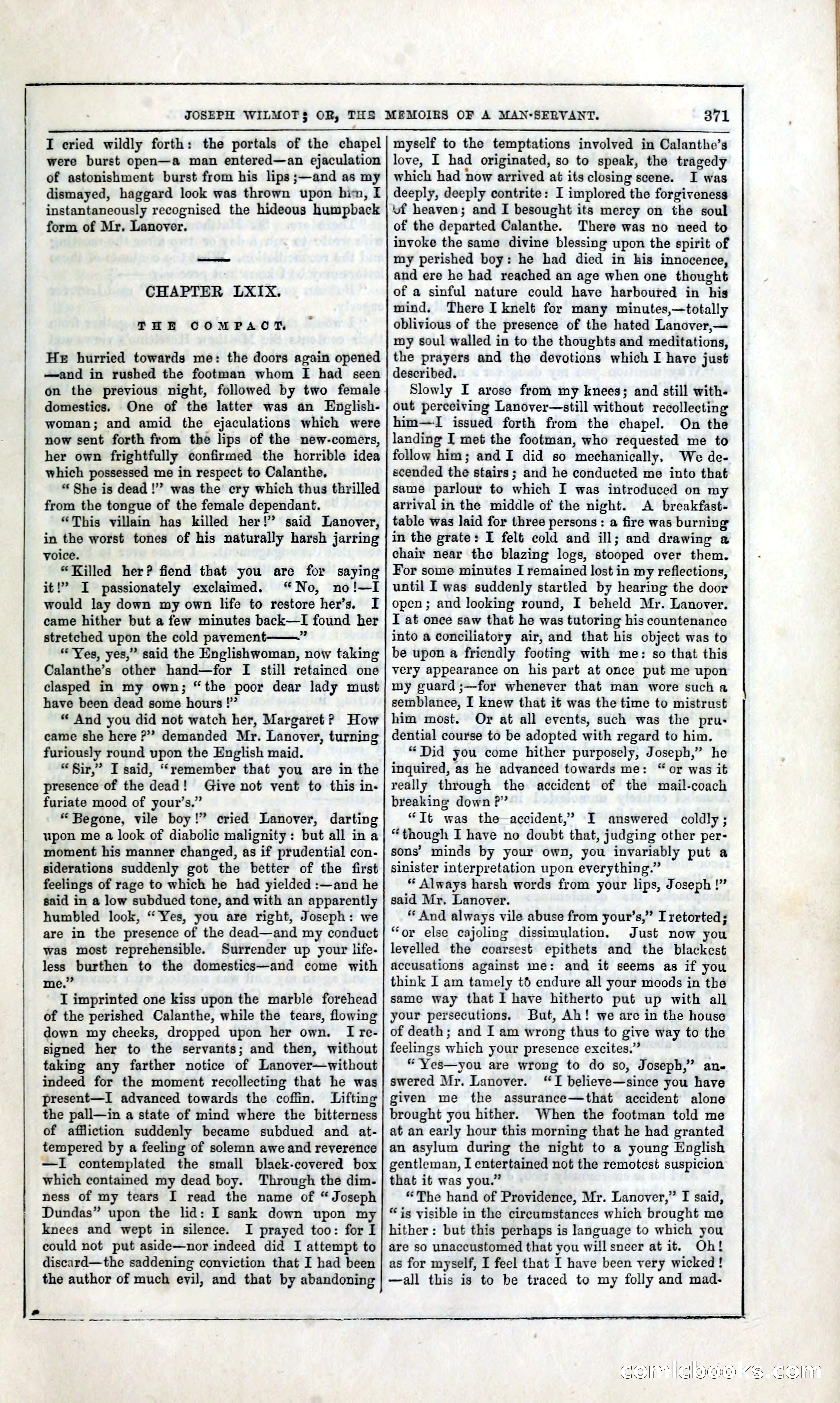 Joseph Wilmot, or, The Memoirs of a Man-Servant — page 384 of 394