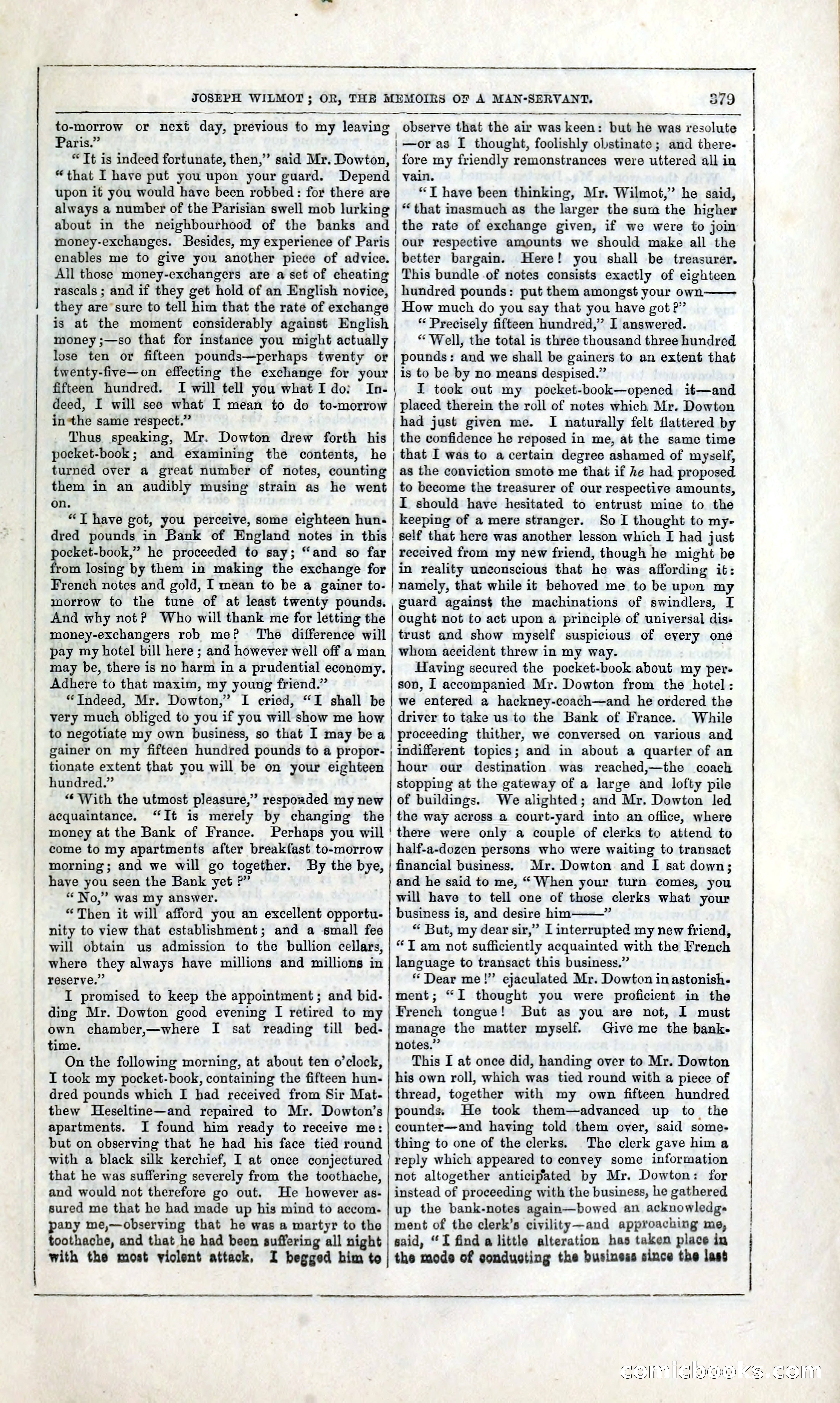 Joseph Wilmot, or, The Memoirs of a Man-Servant — page 392 of 394