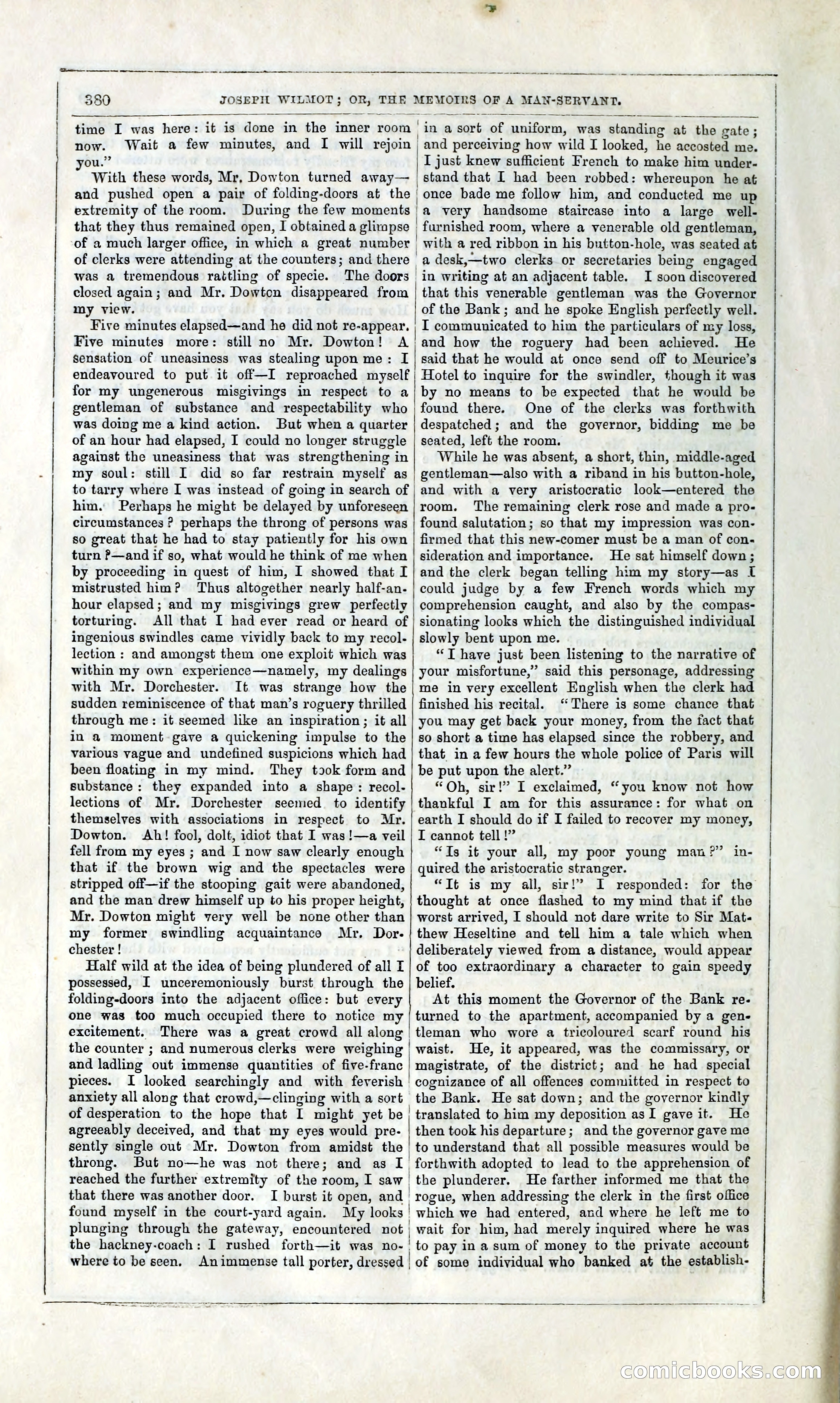 Joseph Wilmot, or, The Memoirs of a Man-Servant — page 393 of 394