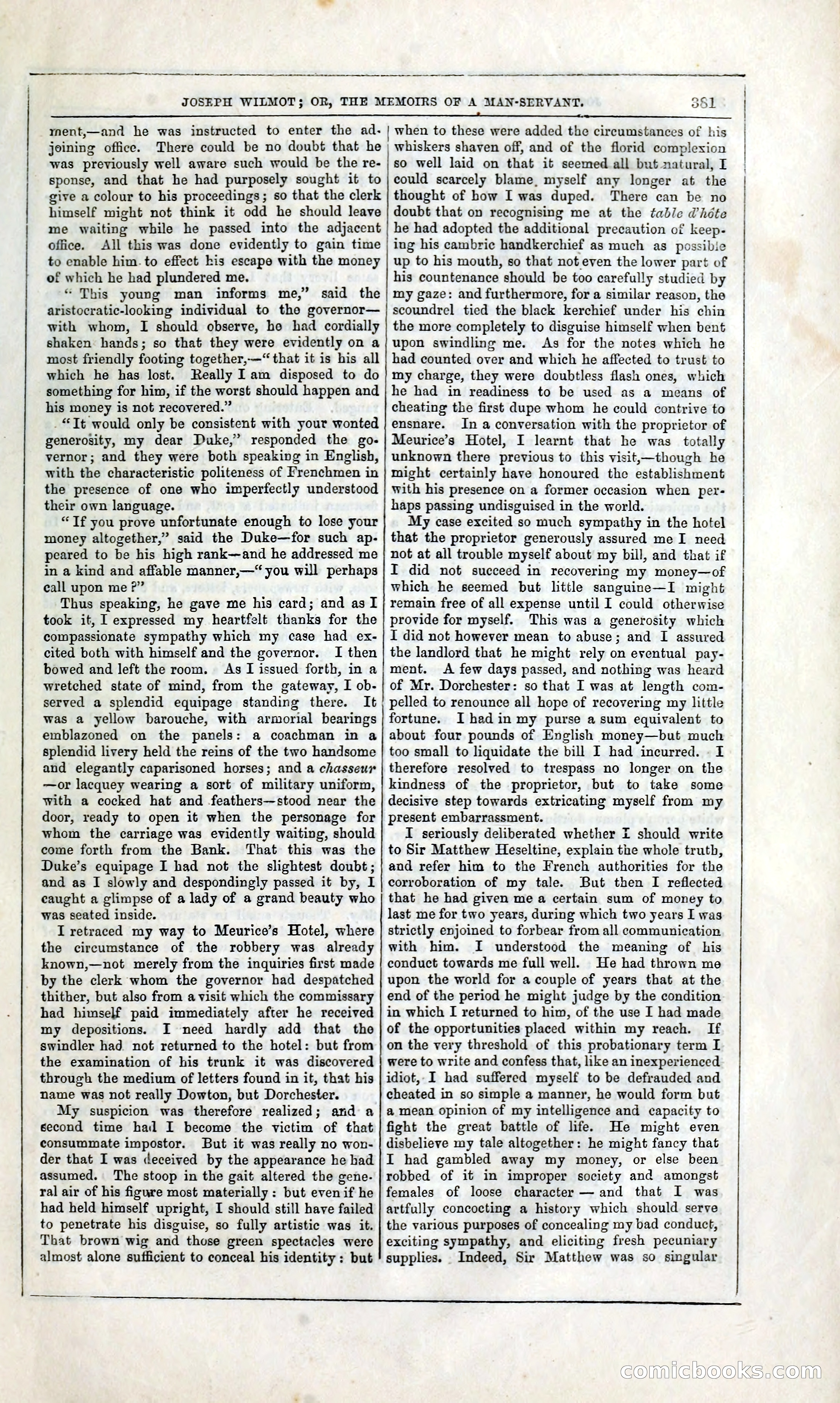 Joseph Wilmot, or, The Memoirs of a Man-Servant — page 394 of 394