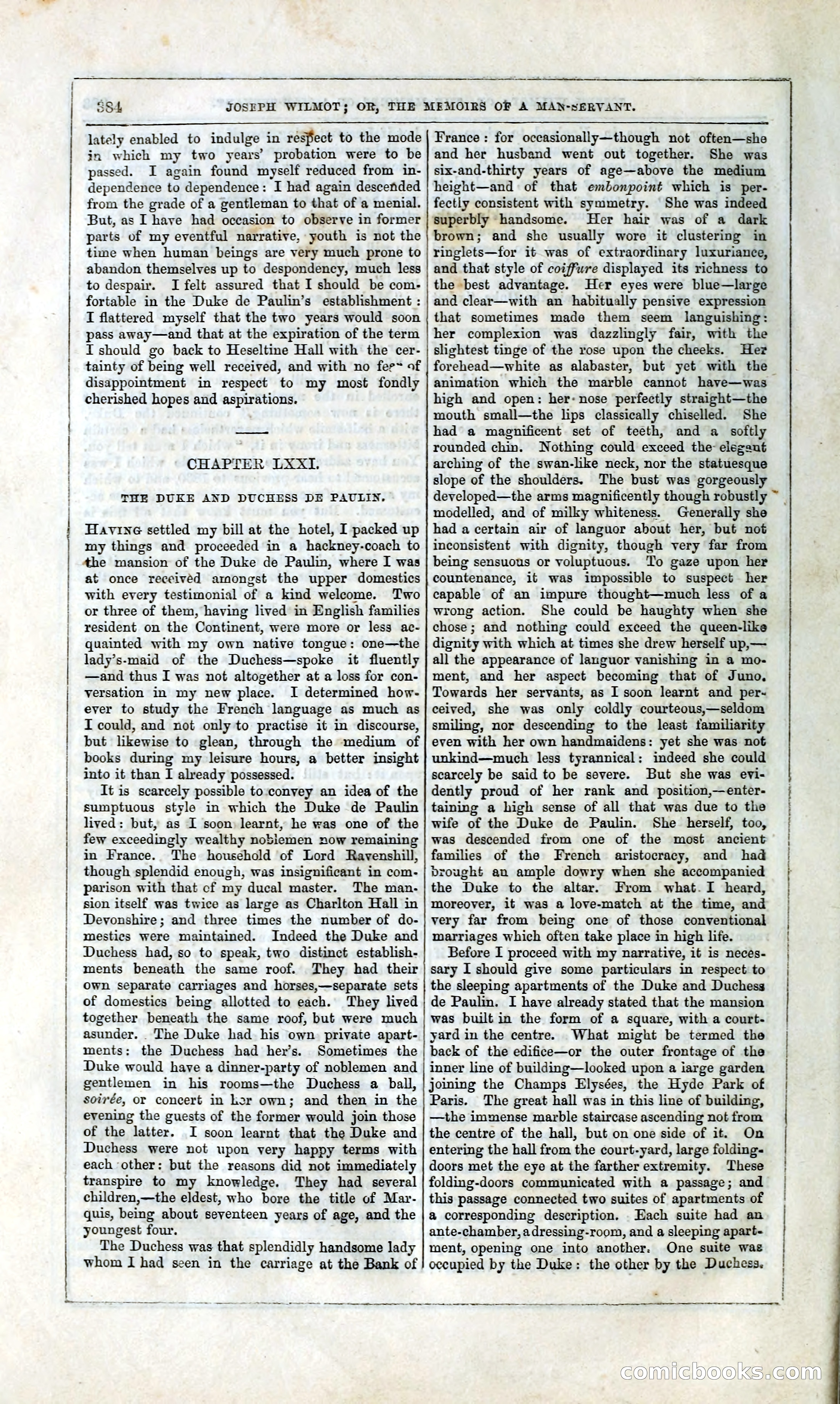 Joseph Wilmot, or, The Memoirs of a Man-Servant — page 397 of 394