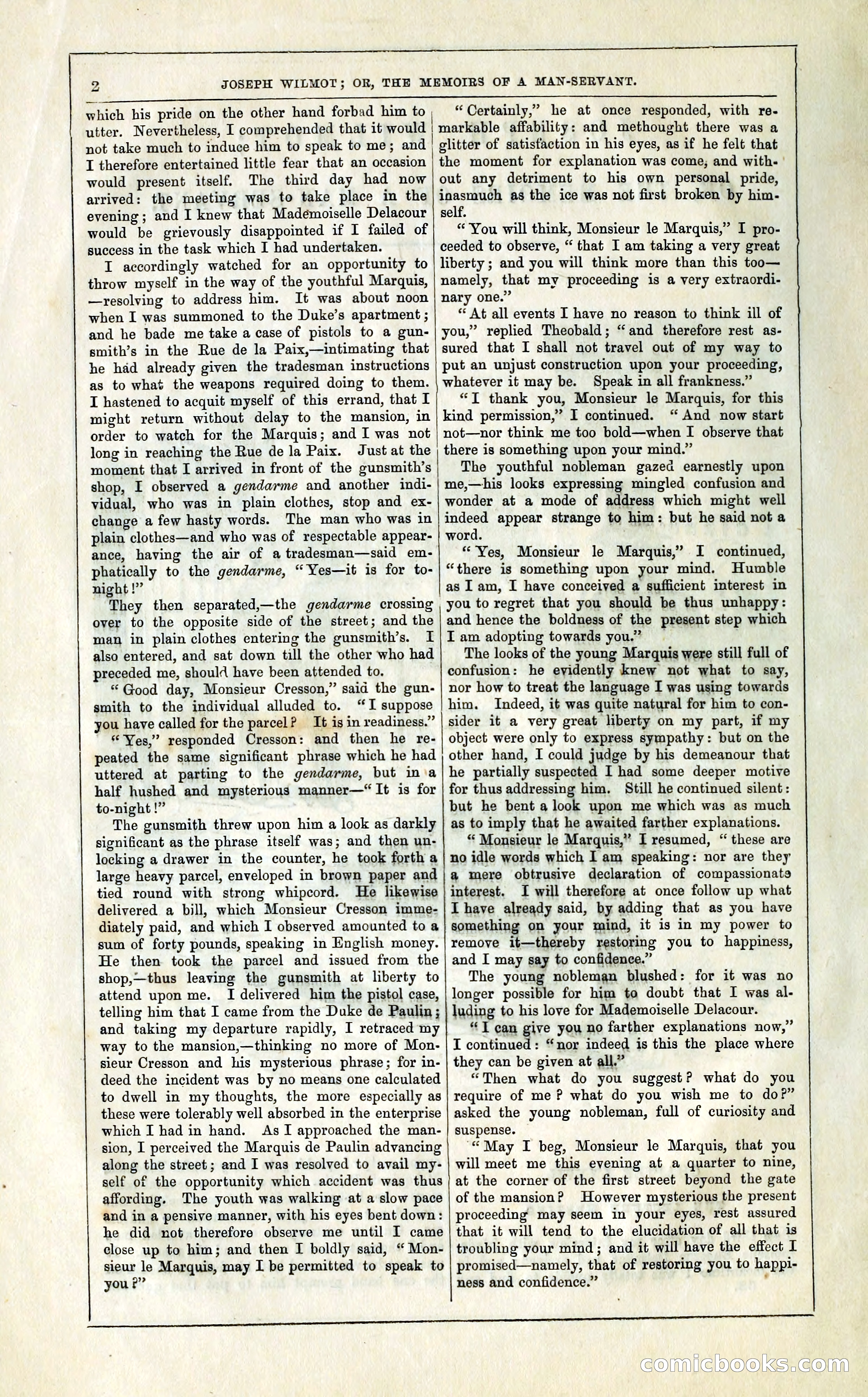 Joseph Wilmot, or, The Memoirs of a Man-Servant — page 15 of 399
