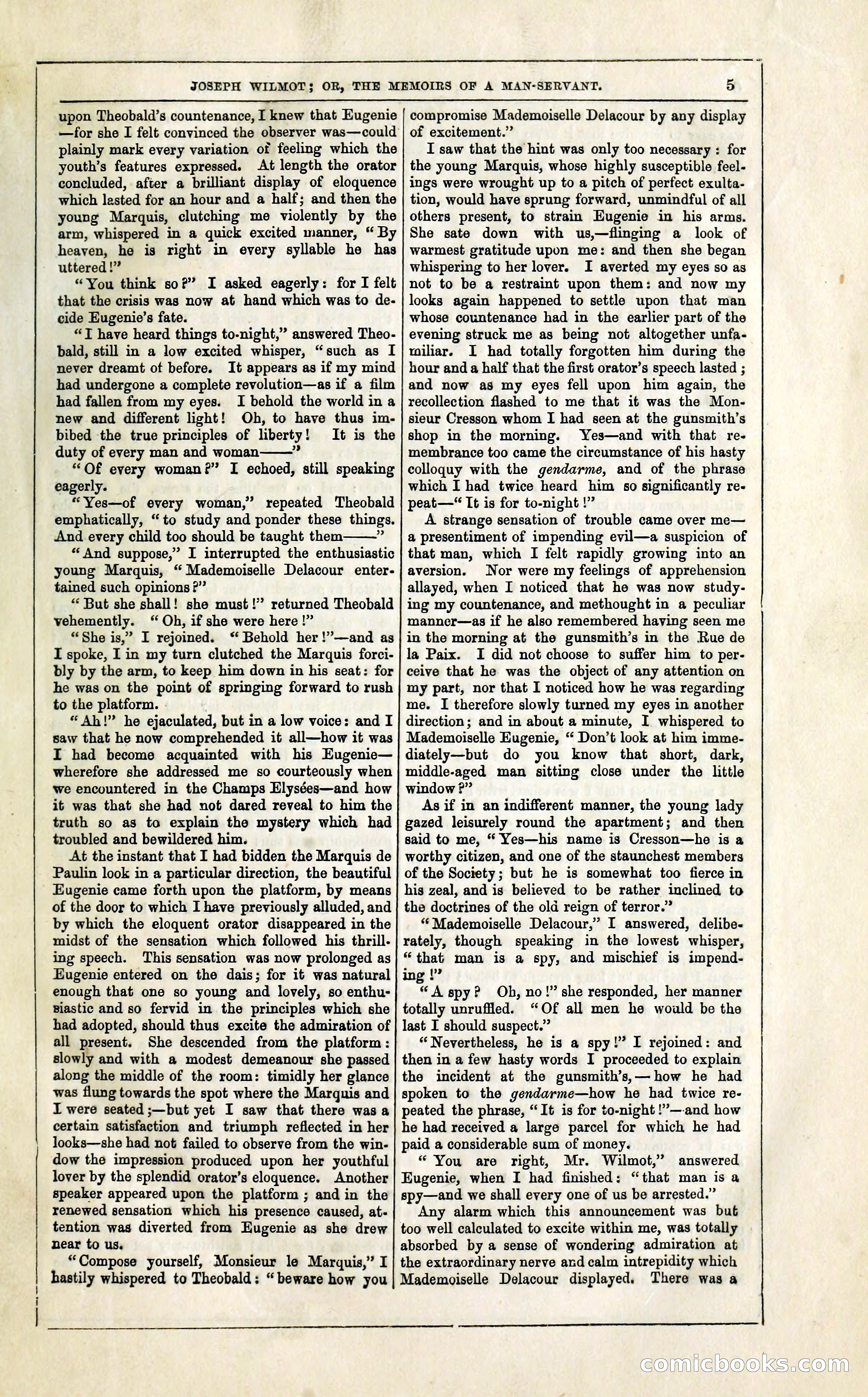 Joseph Wilmot, or, The Memoirs of a Man-Servant — page 18 of 399