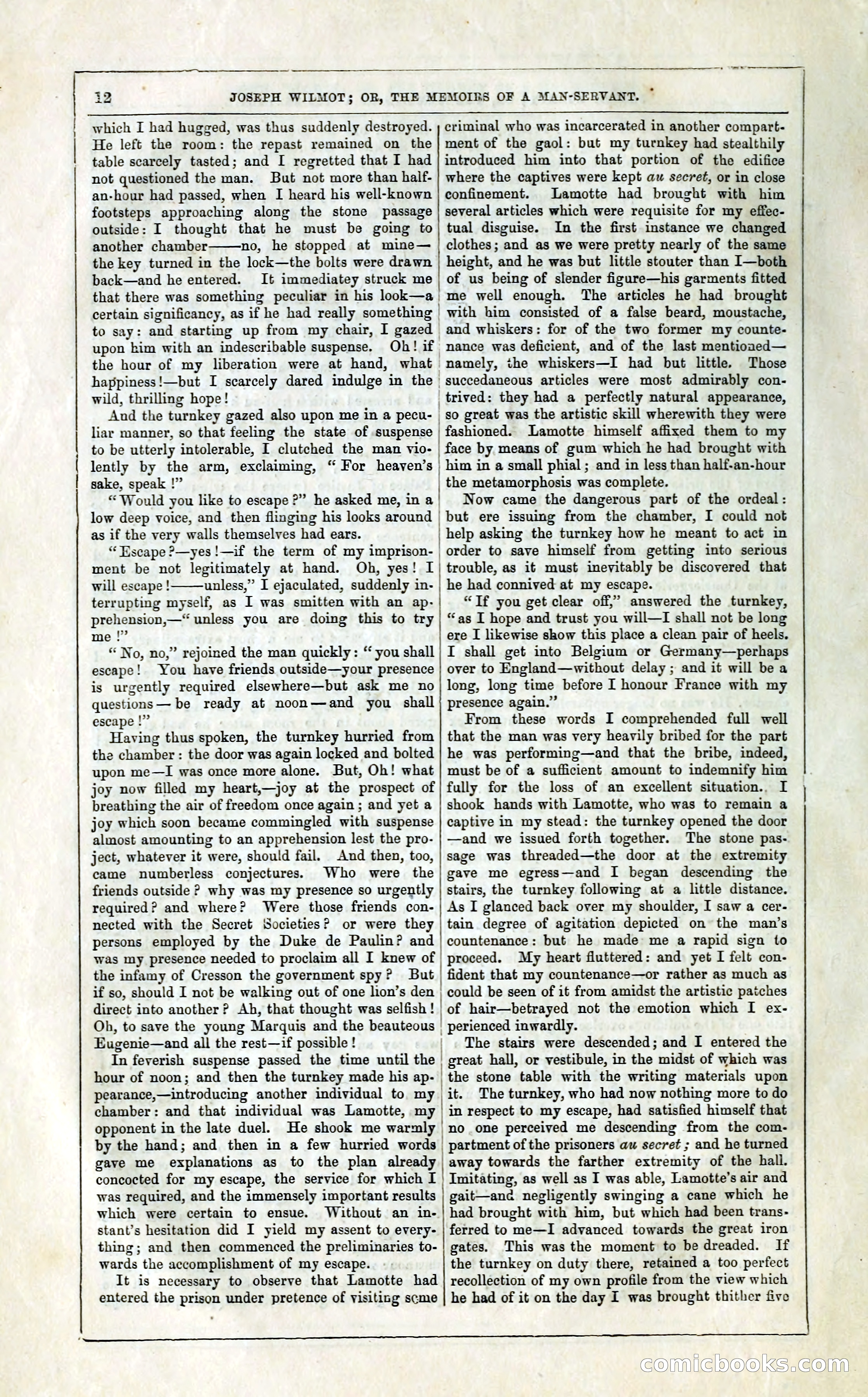Joseph Wilmot, or, The Memoirs of a Man-Servant — page 25 of 399