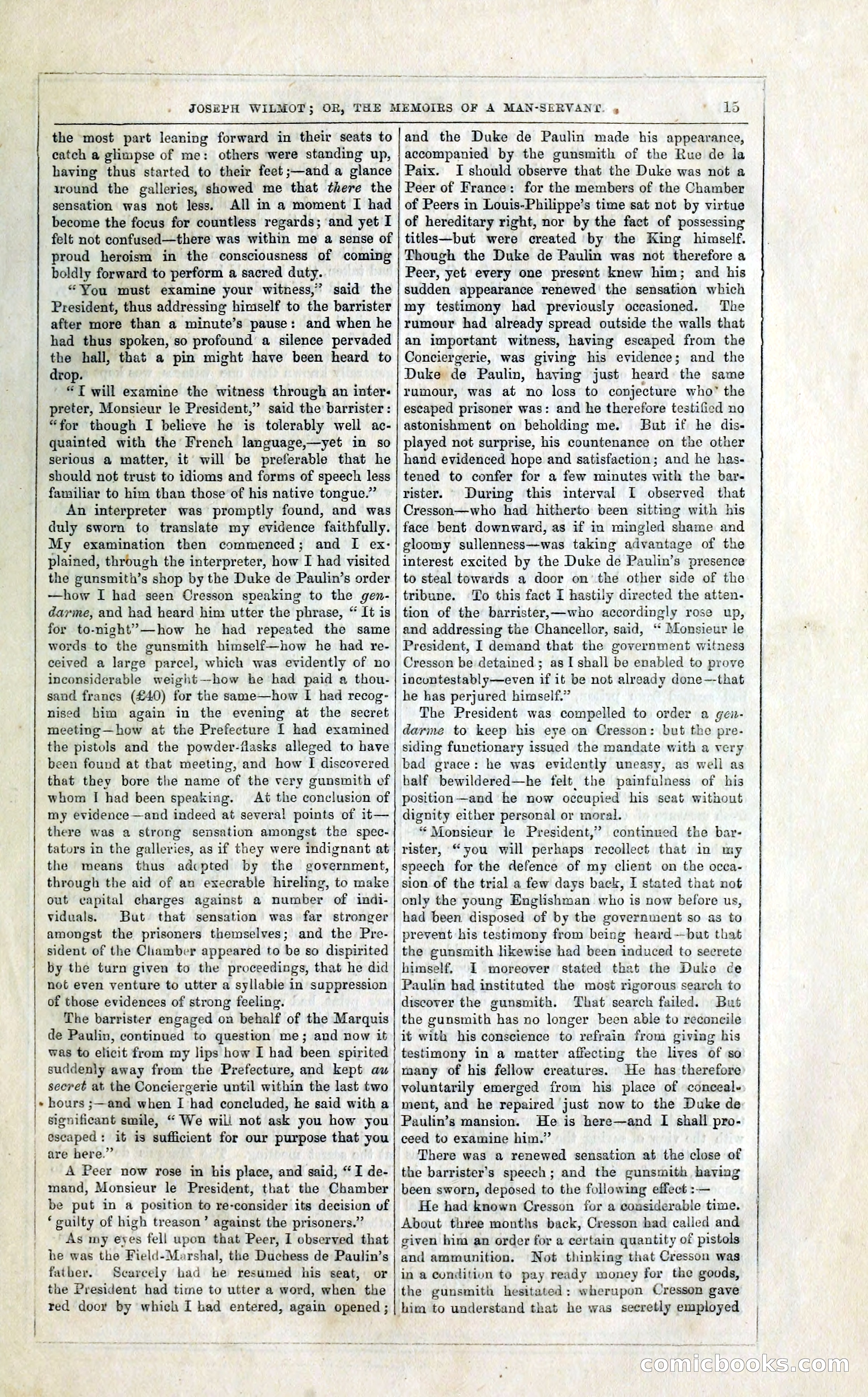 Joseph Wilmot, or, The Memoirs of a Man-Servant — page 28 of 399
