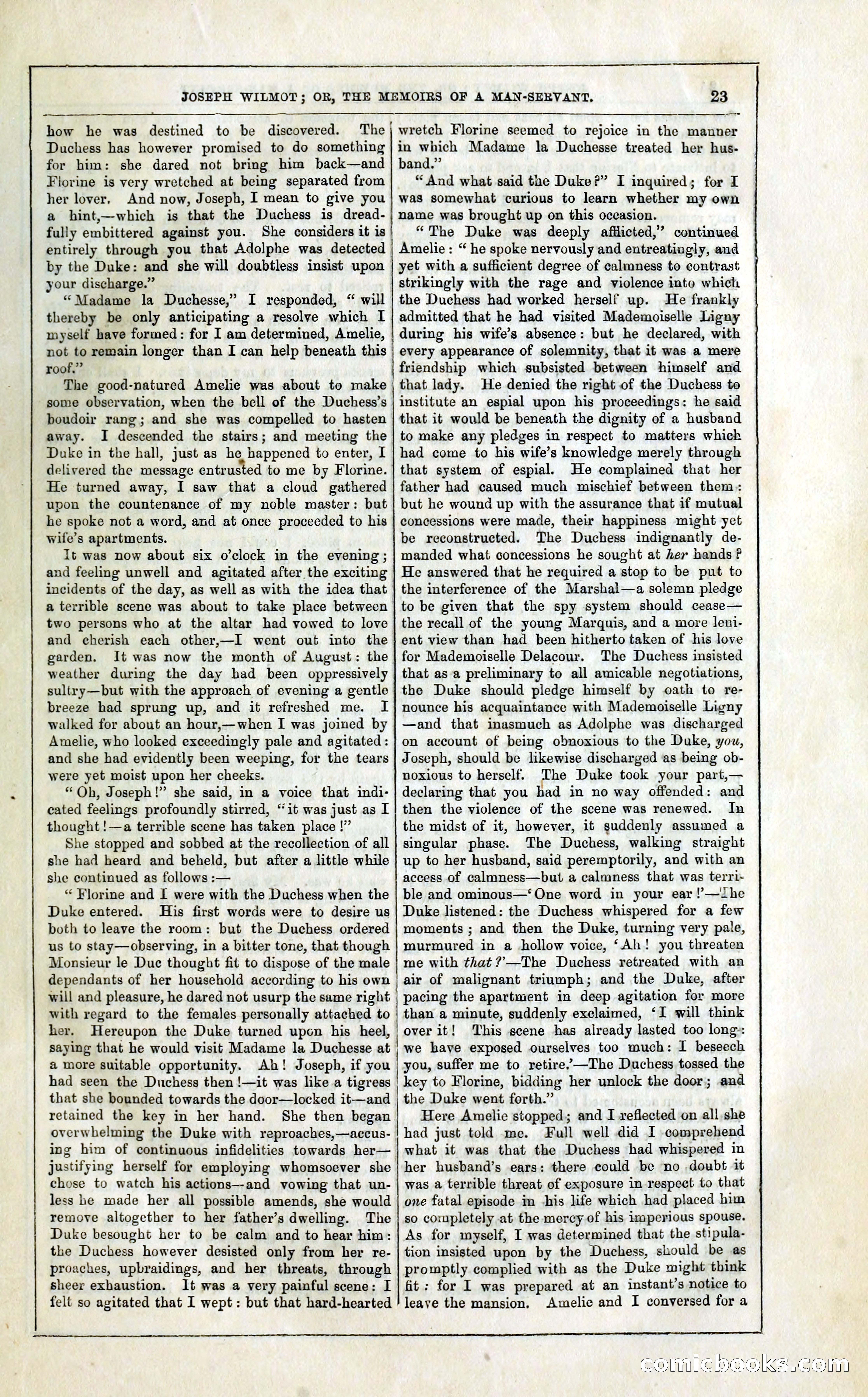 Joseph Wilmot, or, The Memoirs of a Man-Servant — page 36 of 399