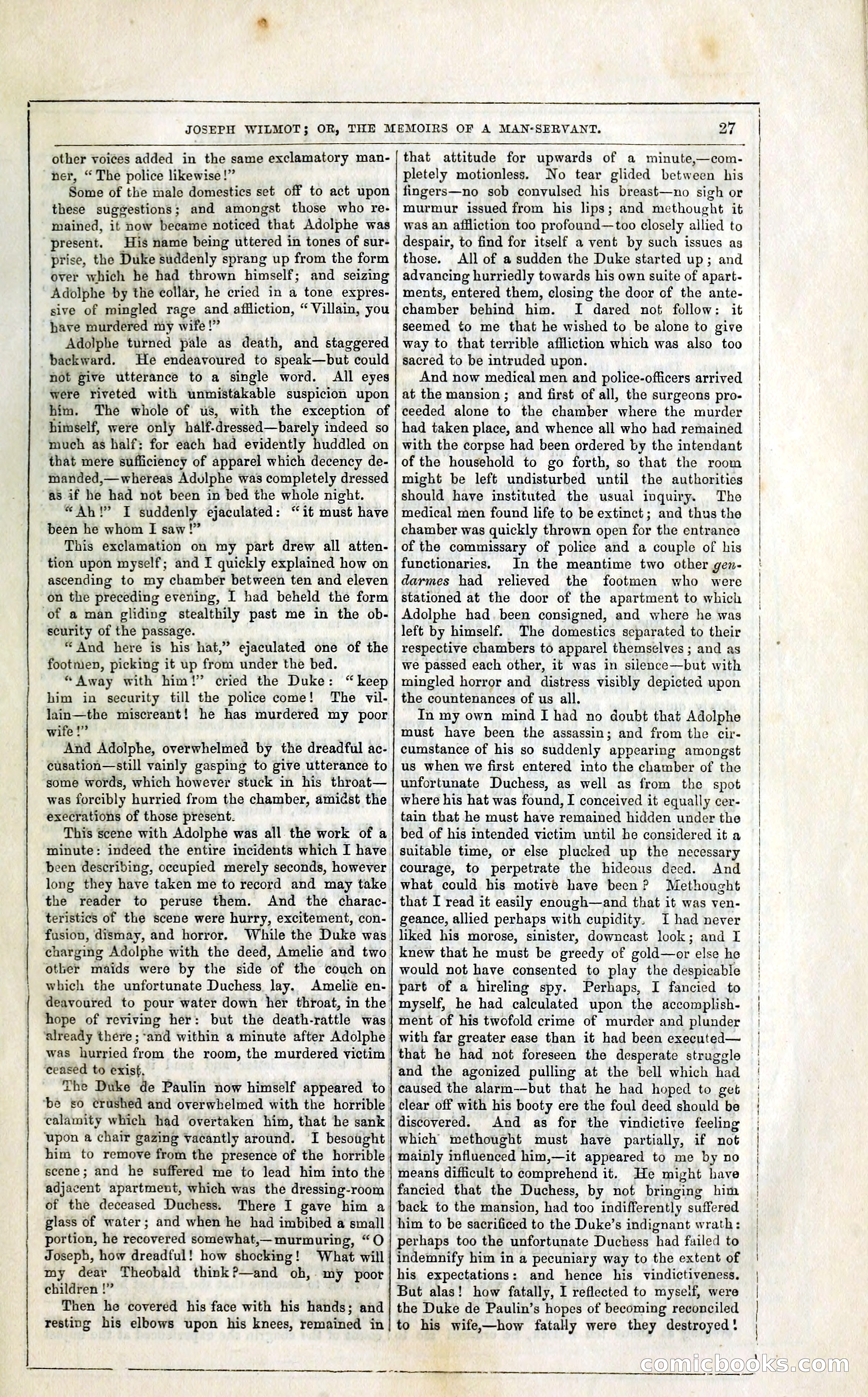 Joseph Wilmot, or, The Memoirs of a Man-Servant — page 40 of 399