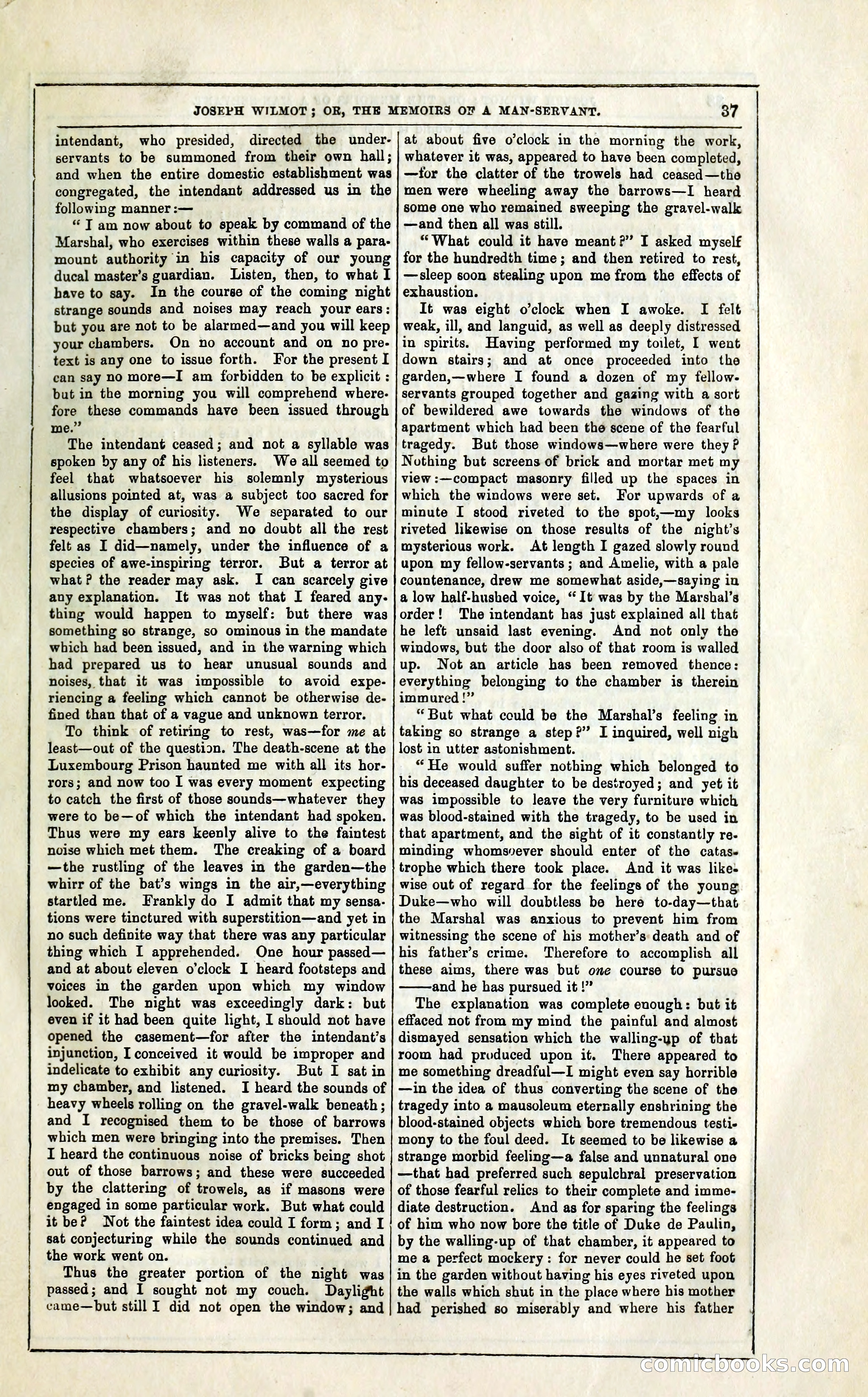 Joseph Wilmot, or, The Memoirs of a Man-Servant — page 50 of 399
