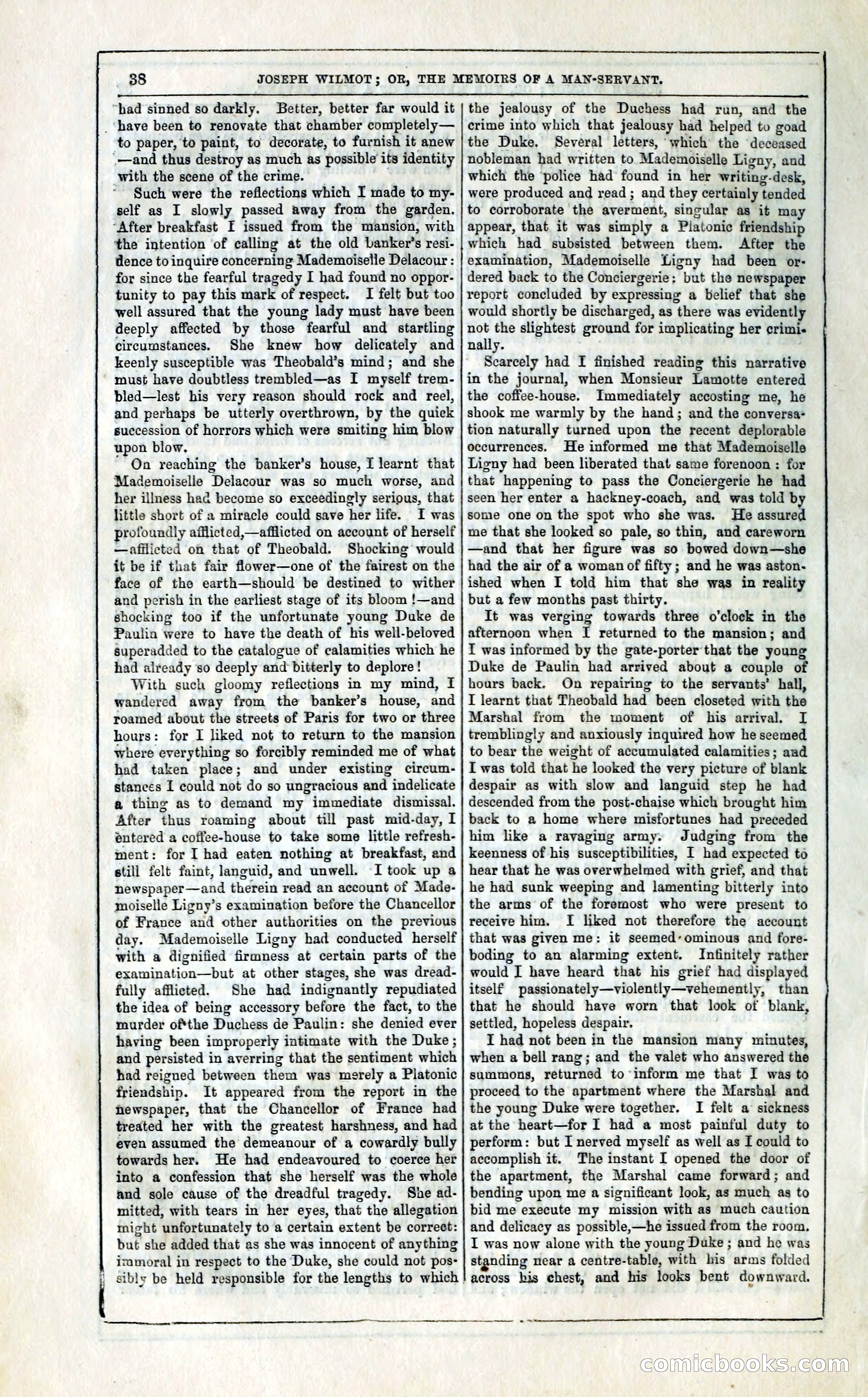 Joseph Wilmot, or, The Memoirs of a Man-Servant — page 51 of 399