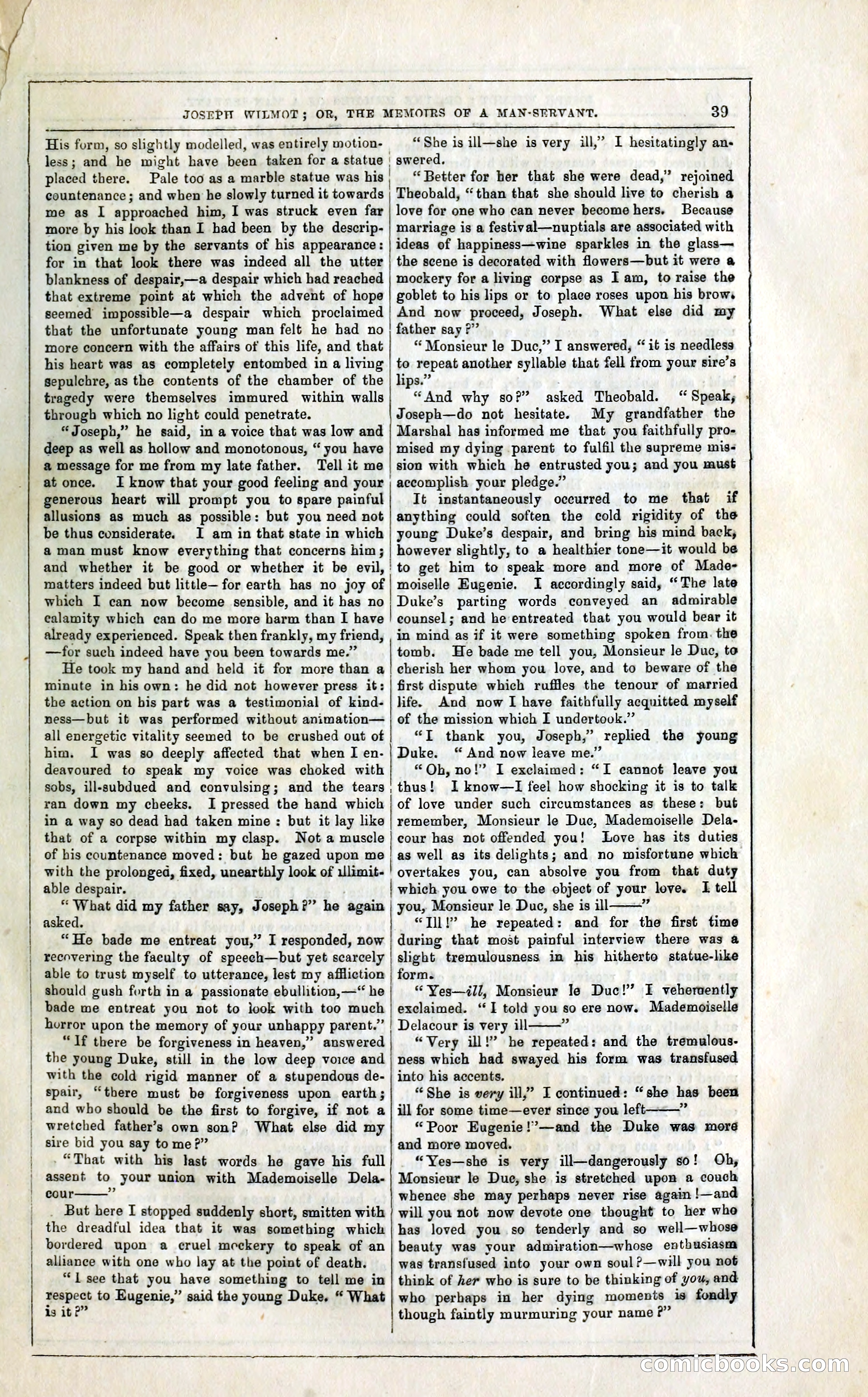 Joseph Wilmot, or, The Memoirs of a Man-Servant — page 52 of 399