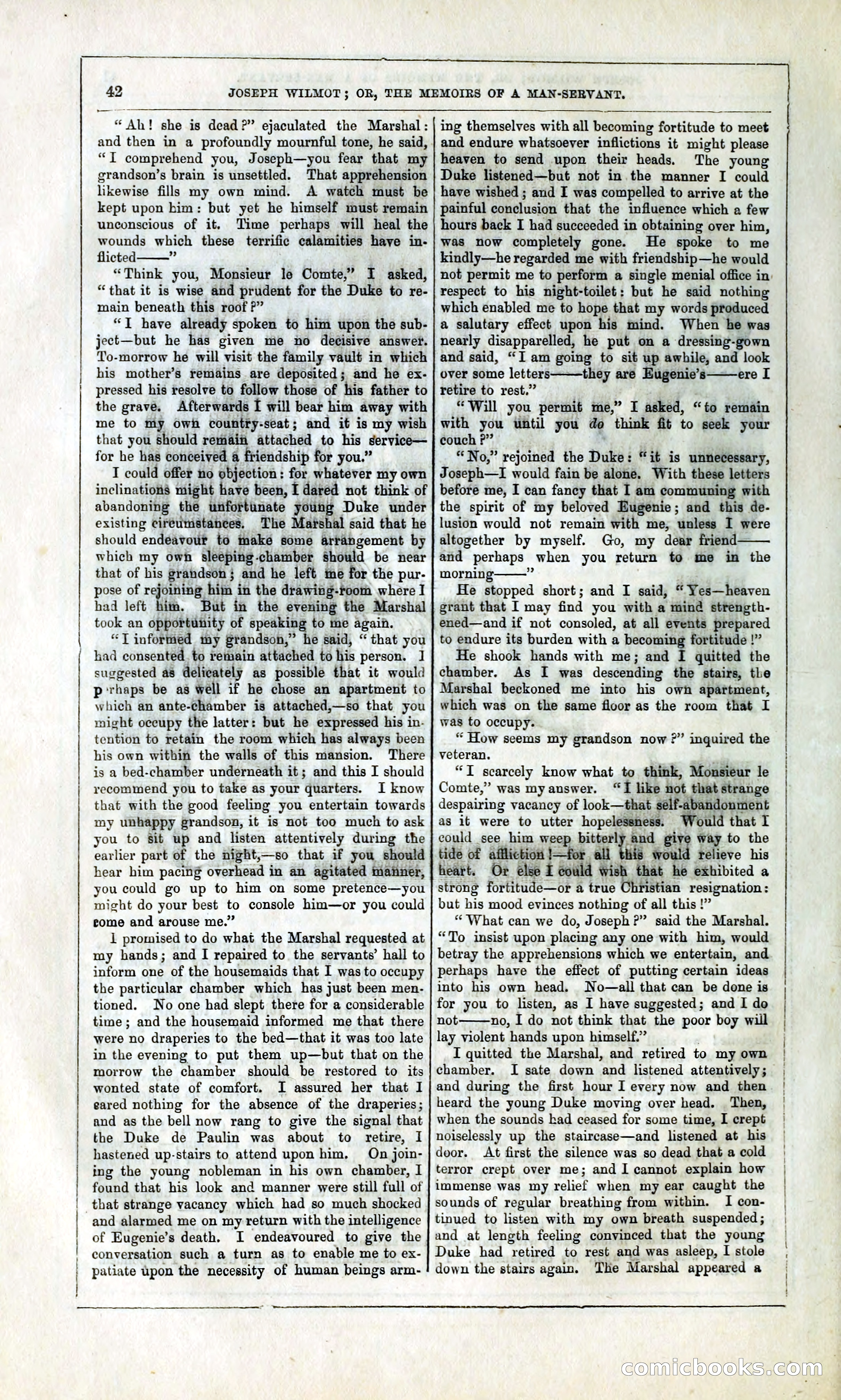 Joseph Wilmot, or, The Memoirs of a Man-Servant — page 55 of 399