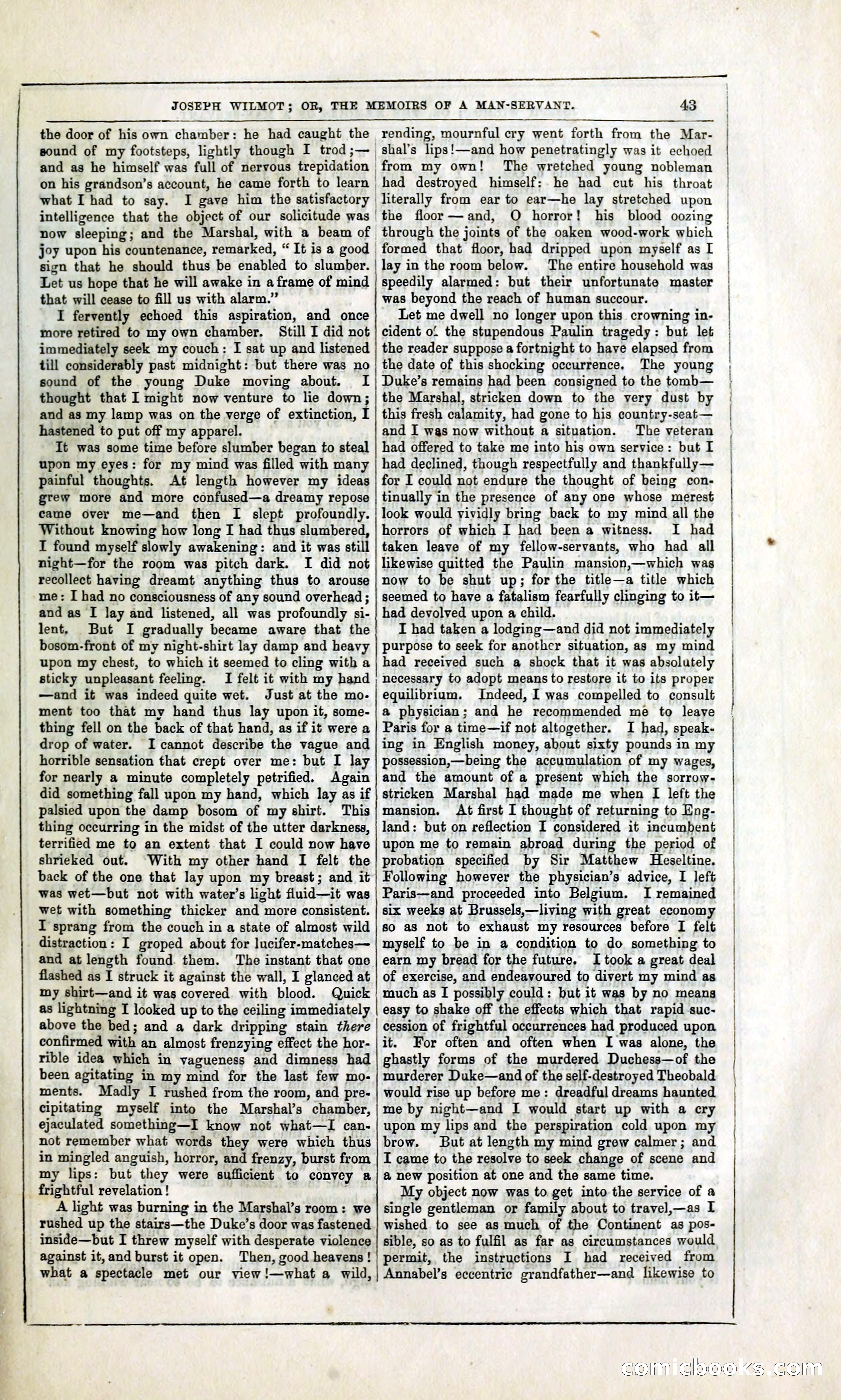 Joseph Wilmot, or, The Memoirs of a Man-Servant — page 56 of 399