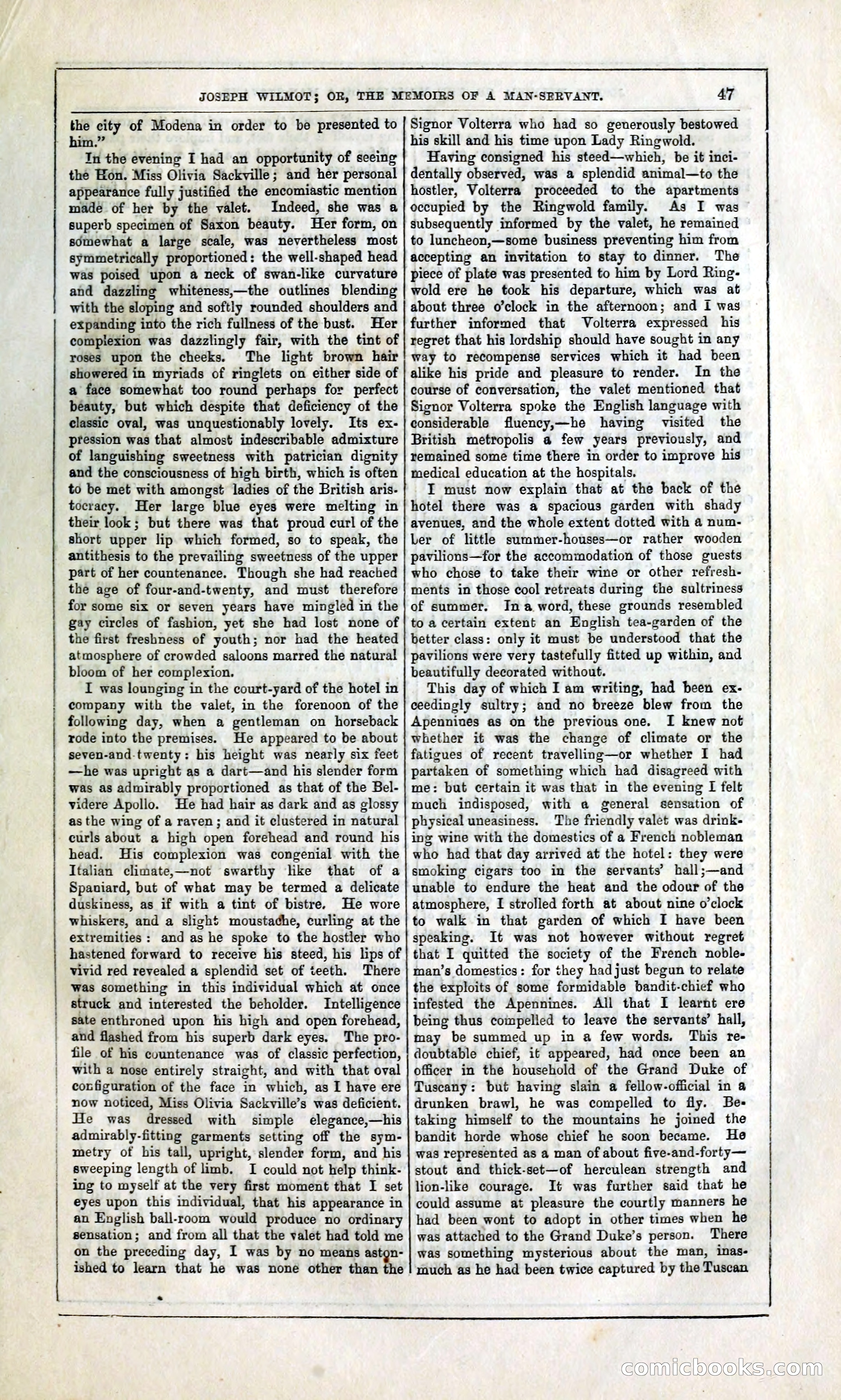 Joseph Wilmot, or, The Memoirs of a Man-Servant — page 60 of 399