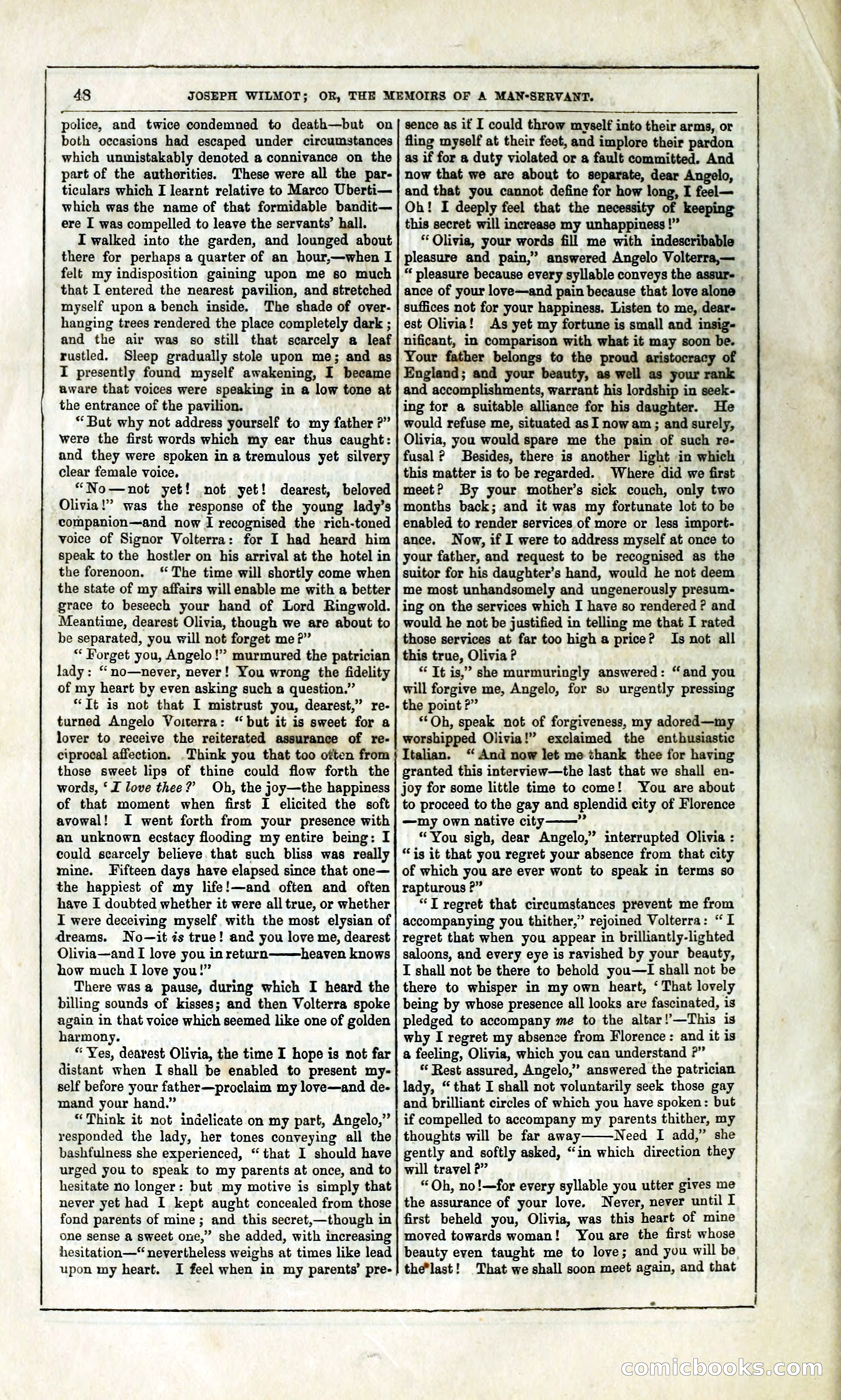 Joseph Wilmot, or, The Memoirs of a Man-Servant — page 61 of 399