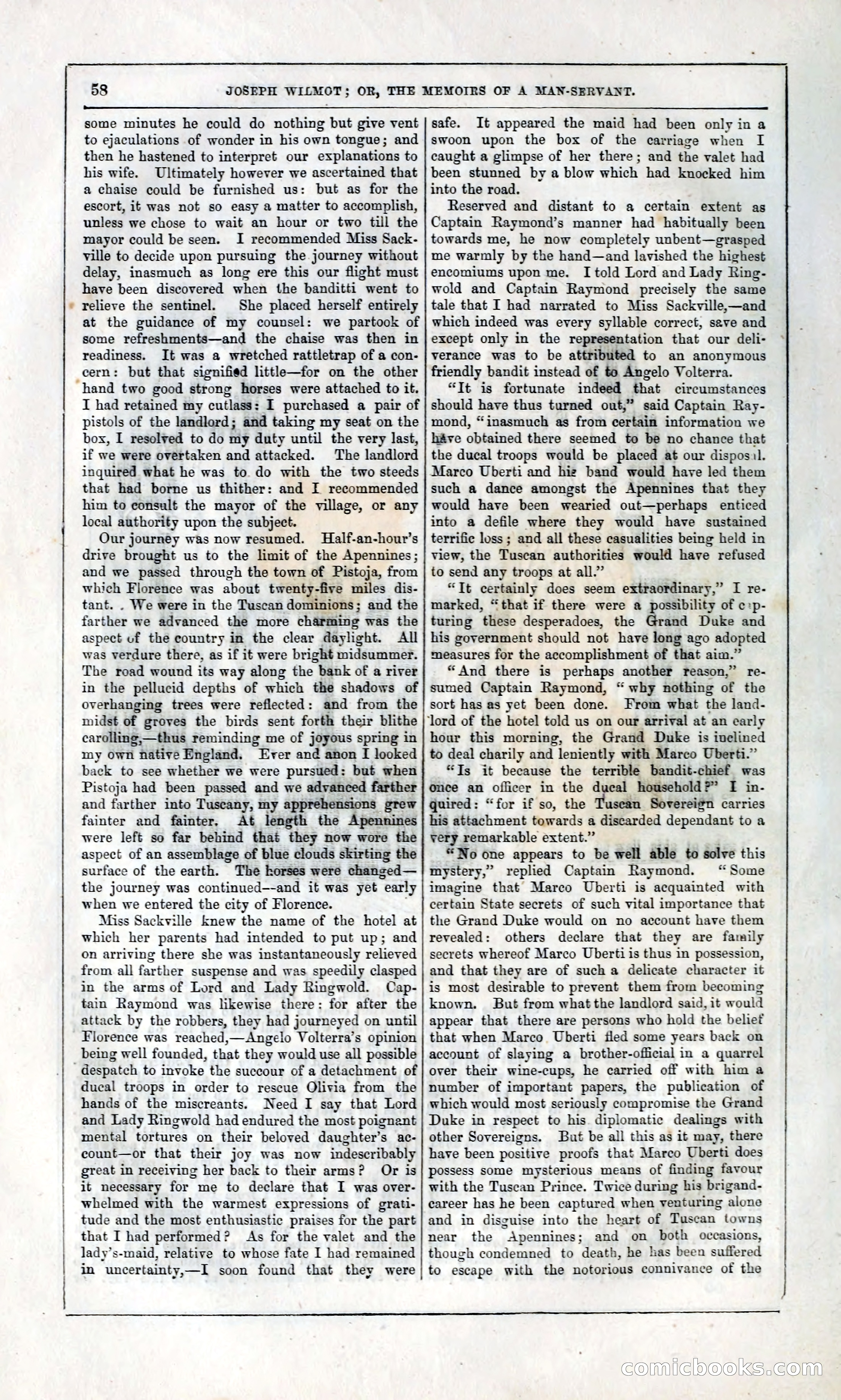 Joseph Wilmot, or, The Memoirs of a Man-Servant — page 71 of 399