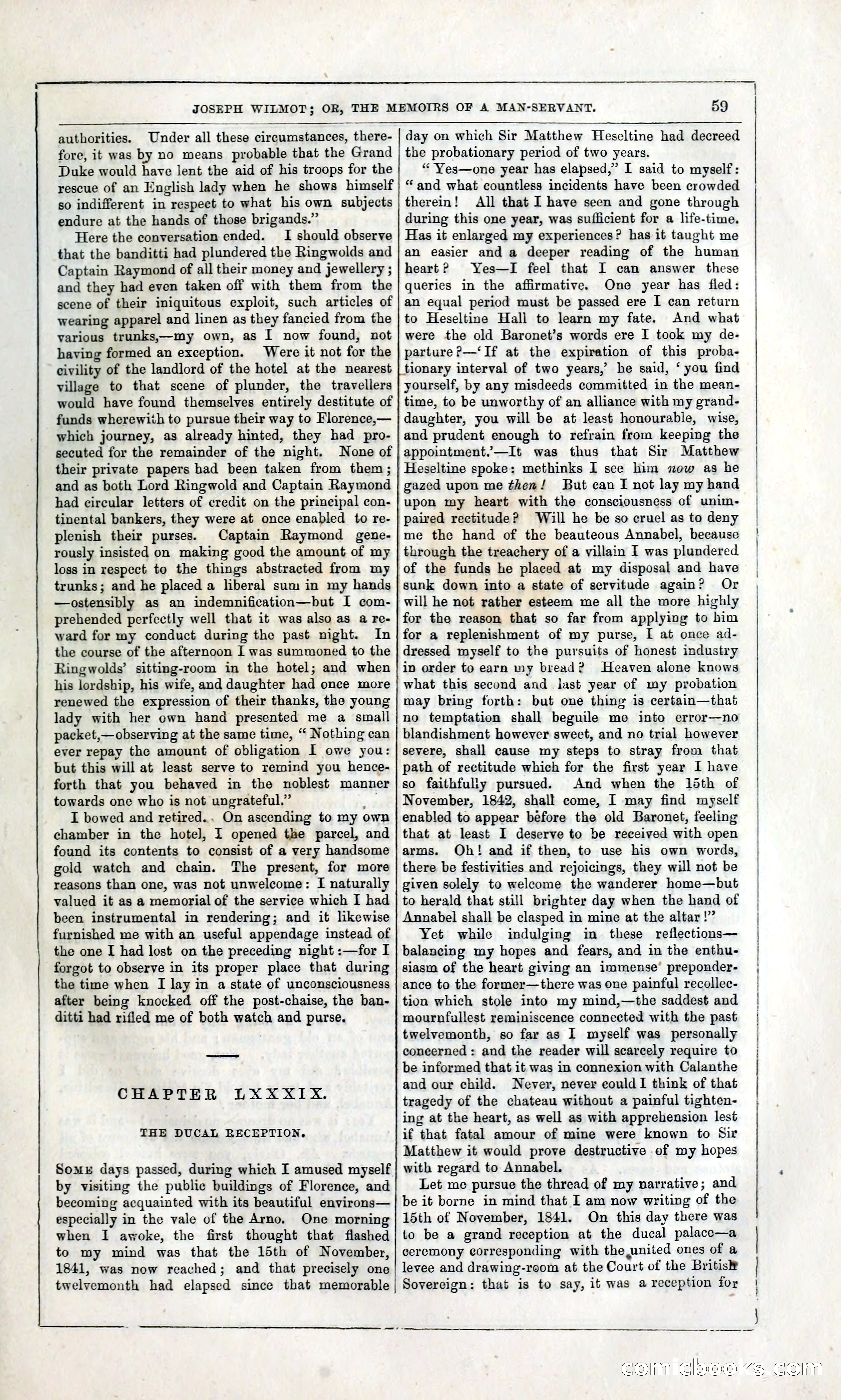 Joseph Wilmot, or, The Memoirs of a Man-Servant — page 72 of 399