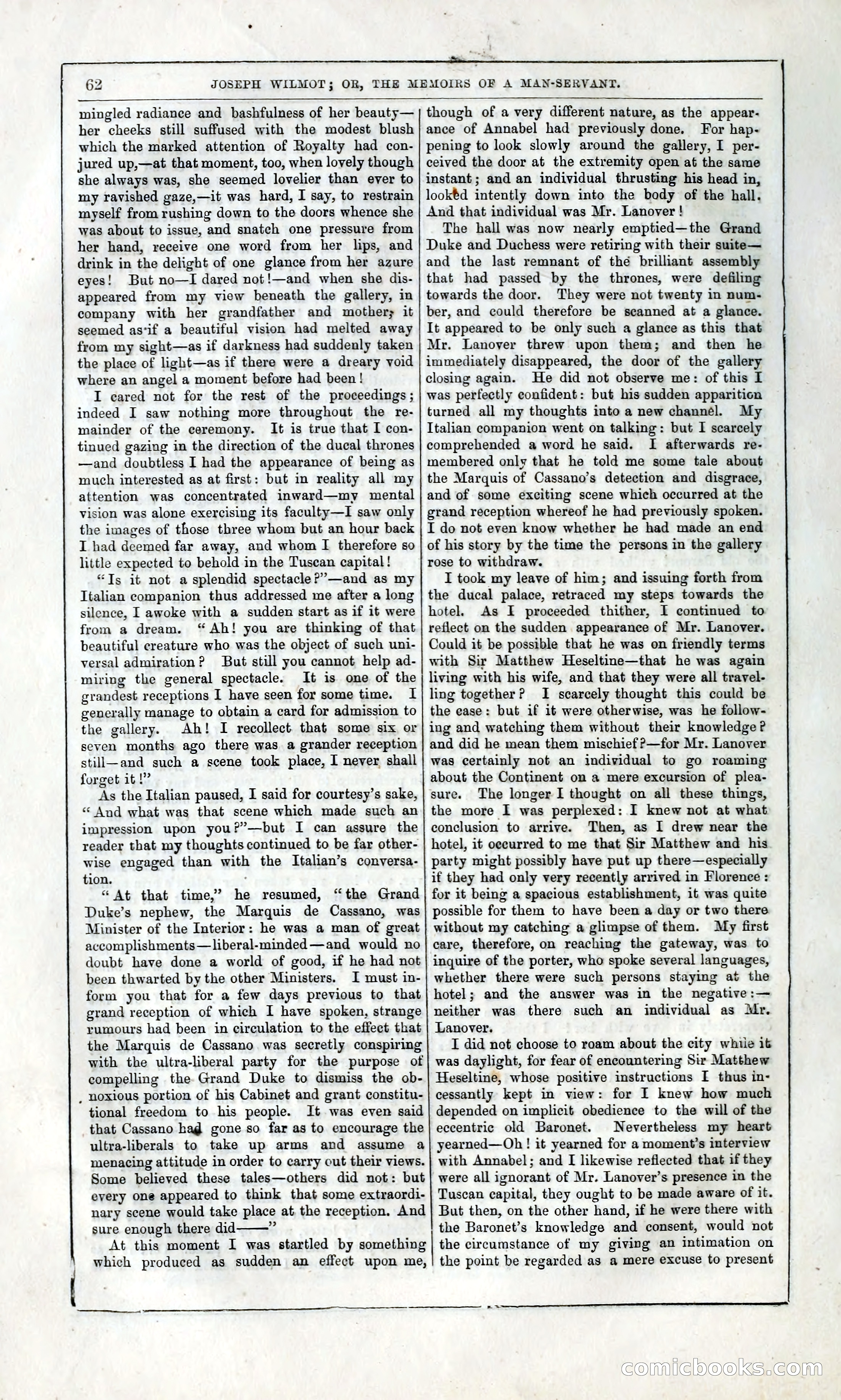 Joseph Wilmot, or, The Memoirs of a Man-Servant — page 75 of 399