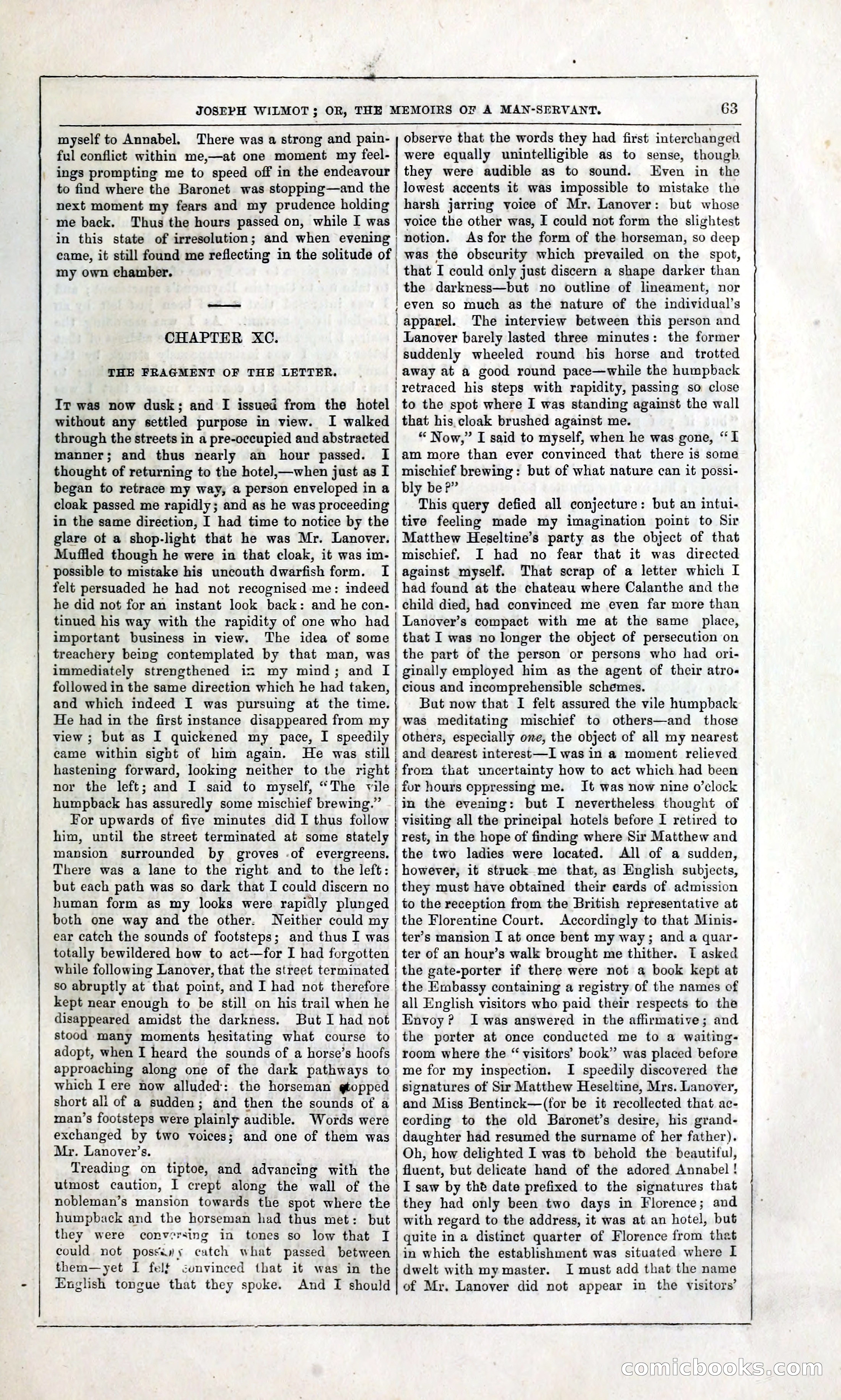 Joseph Wilmot, or, The Memoirs of a Man-Servant — page 76 of 399