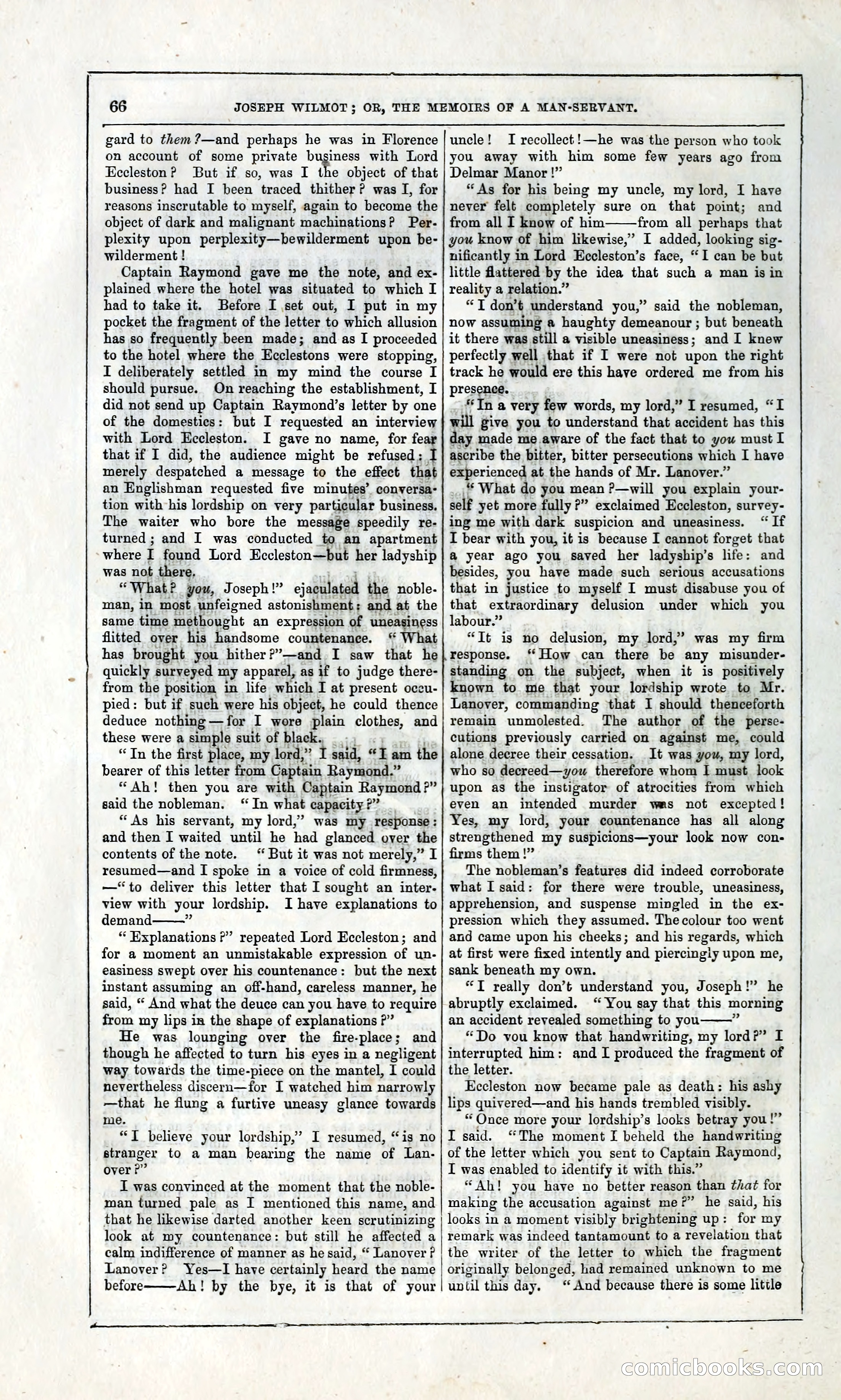 Joseph Wilmot, or, The Memoirs of a Man-Servant — page 79 of 399