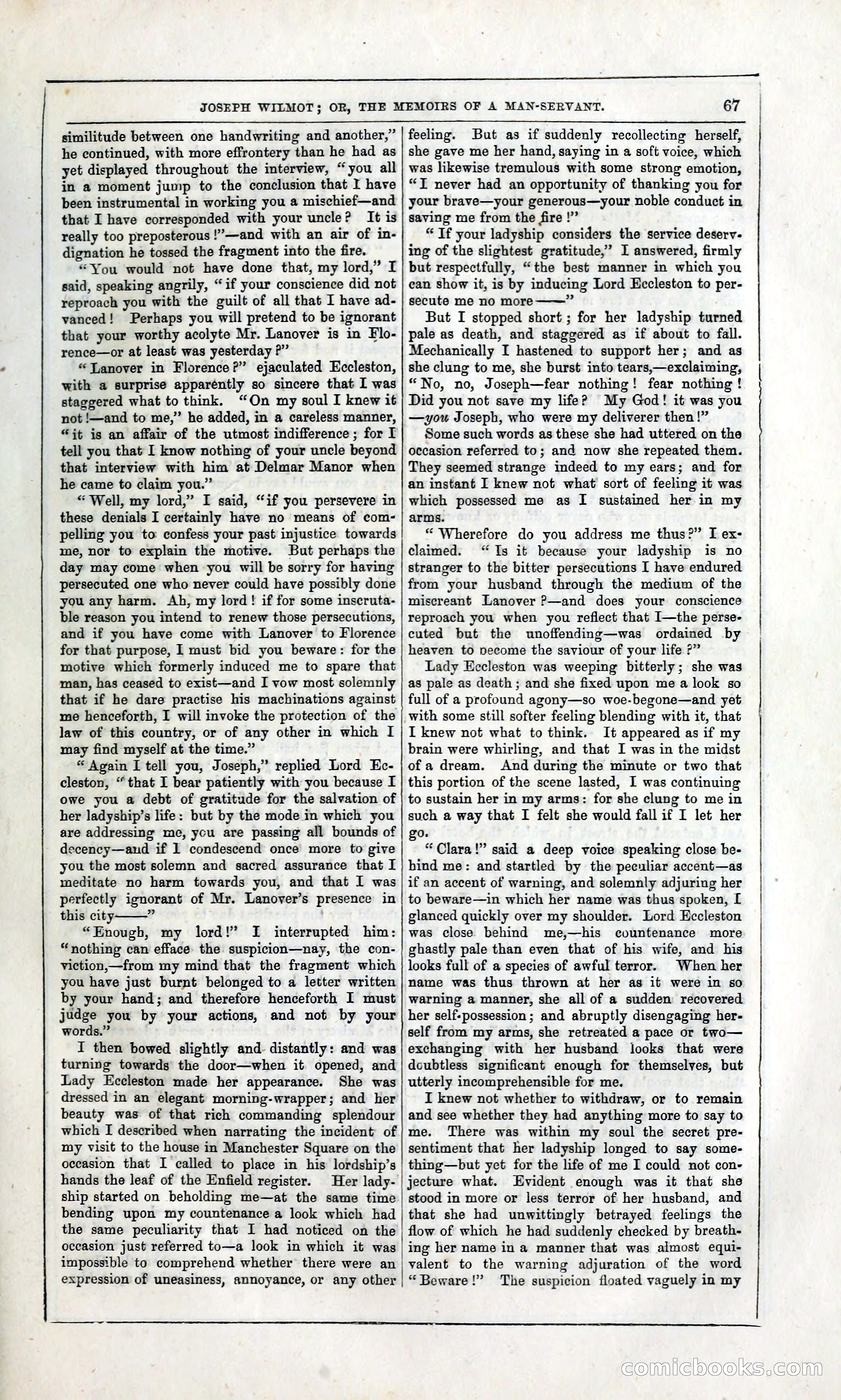 Joseph Wilmot, or, The Memoirs of a Man-Servant — page 80 of 399
