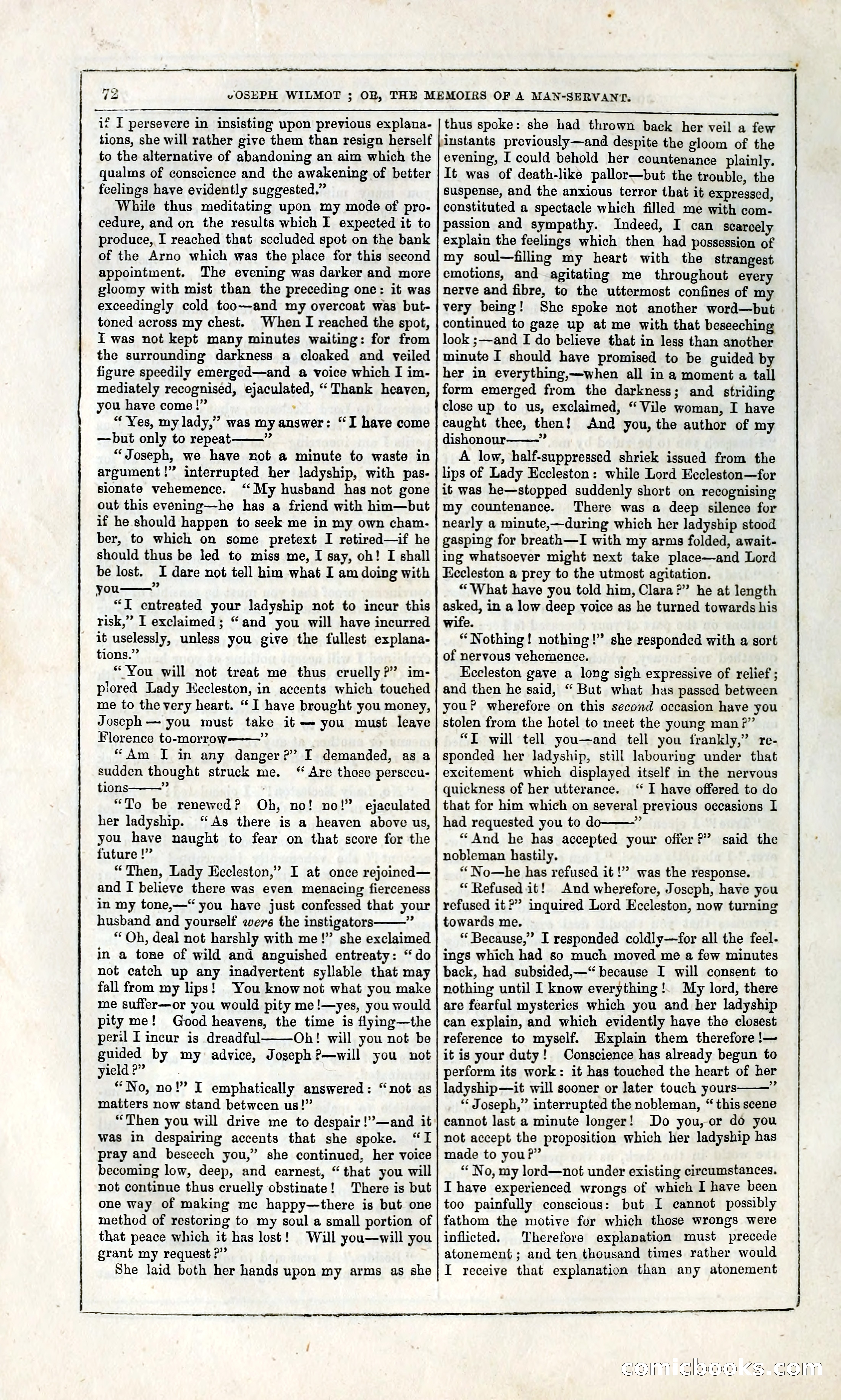 Joseph Wilmot, or, The Memoirs of a Man-Servant — page 85 of 399