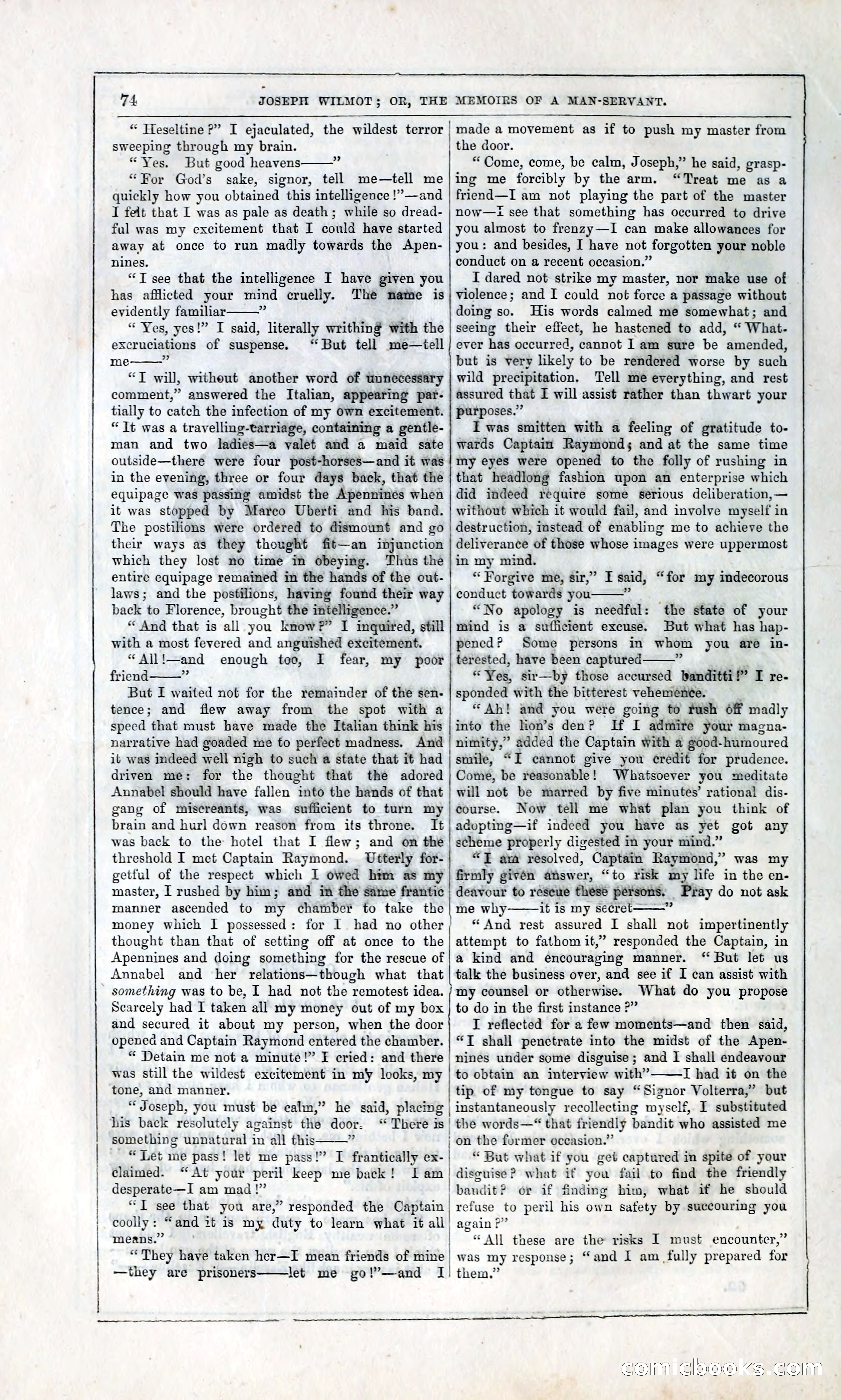 Joseph Wilmot, or, The Memoirs of a Man-Servant — page 87 of 399