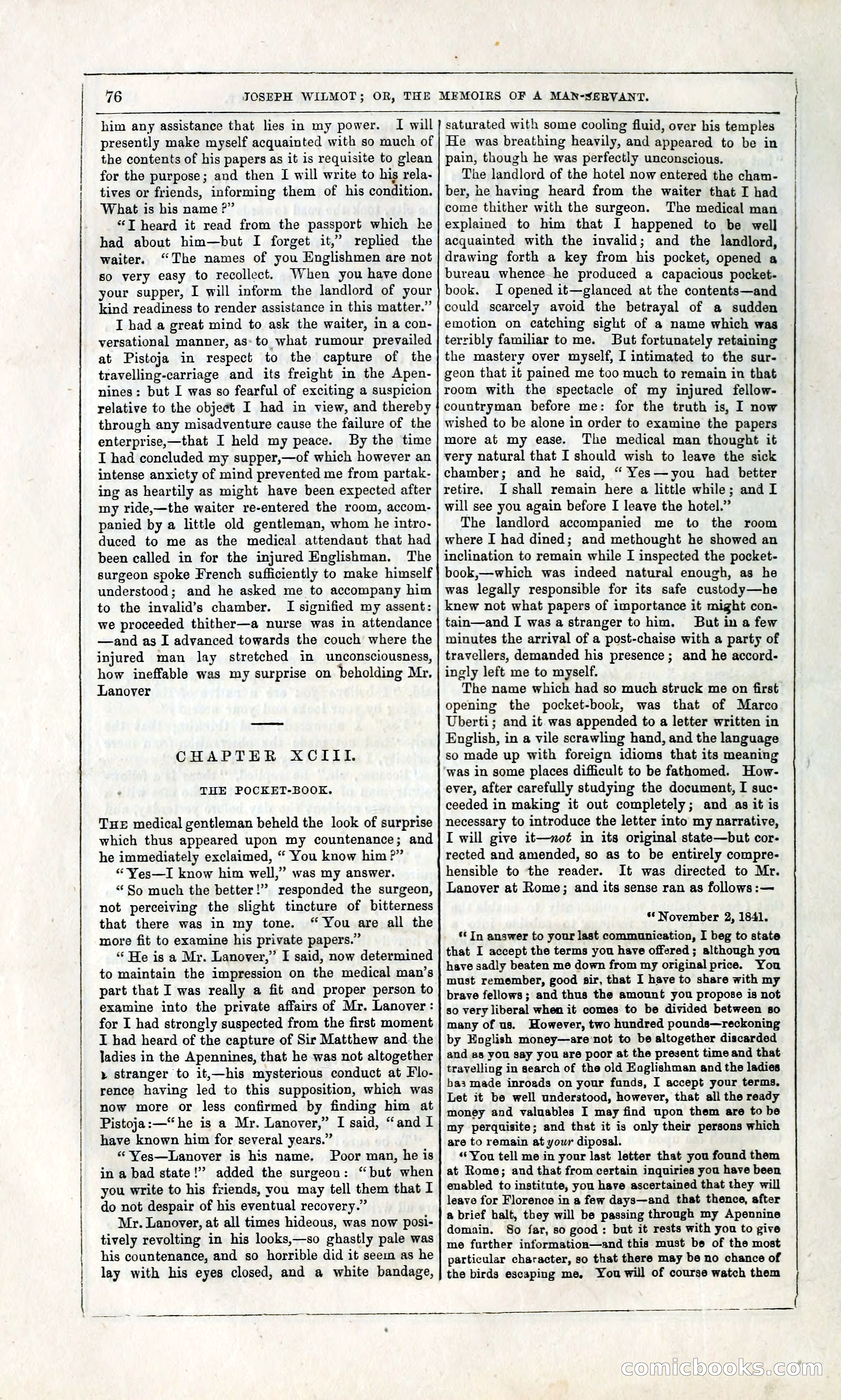 Joseph Wilmot, or, The Memoirs of a Man-Servant — page 89 of 399