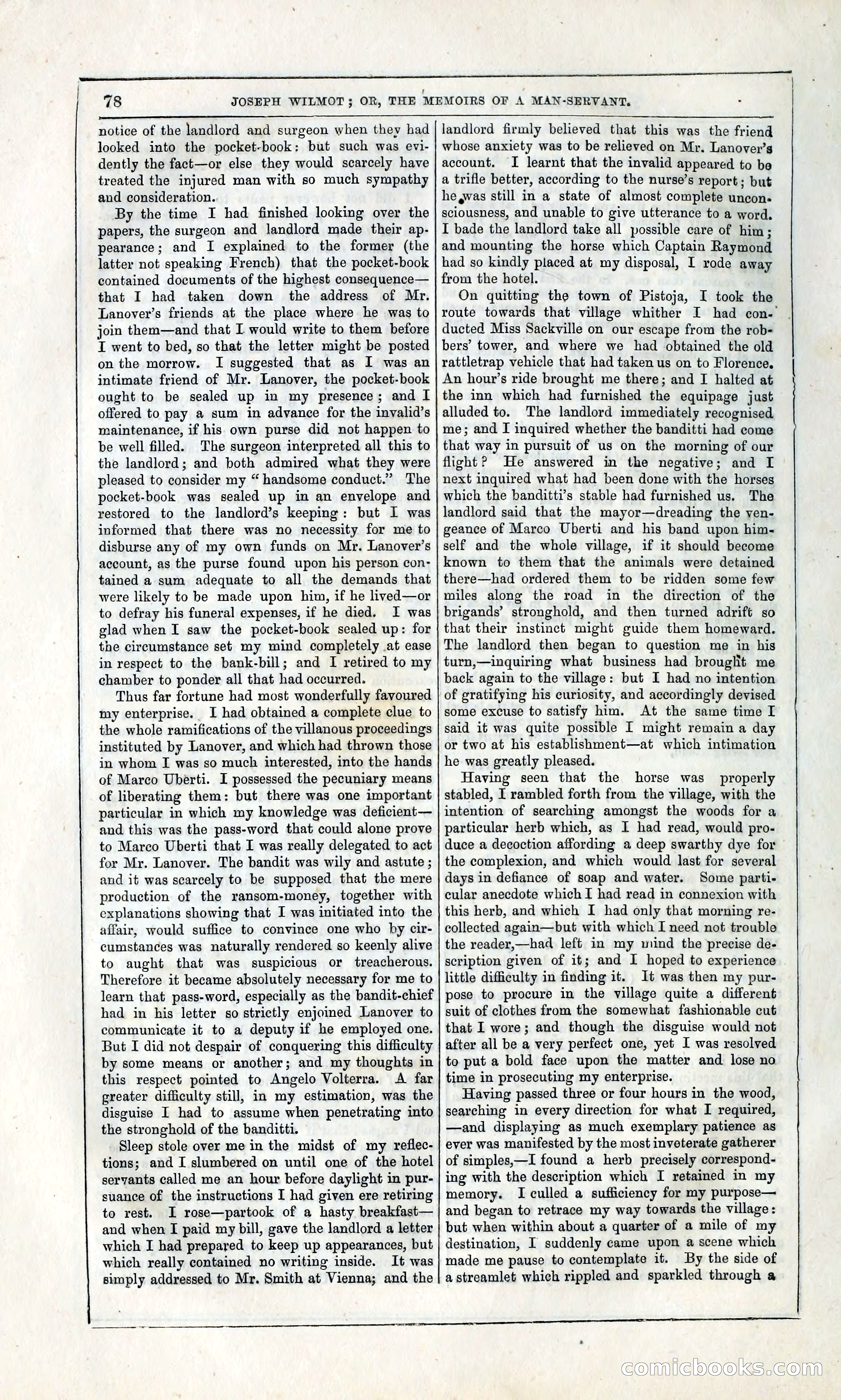 Joseph Wilmot, or, The Memoirs of a Man-Servant — page 91 of 399