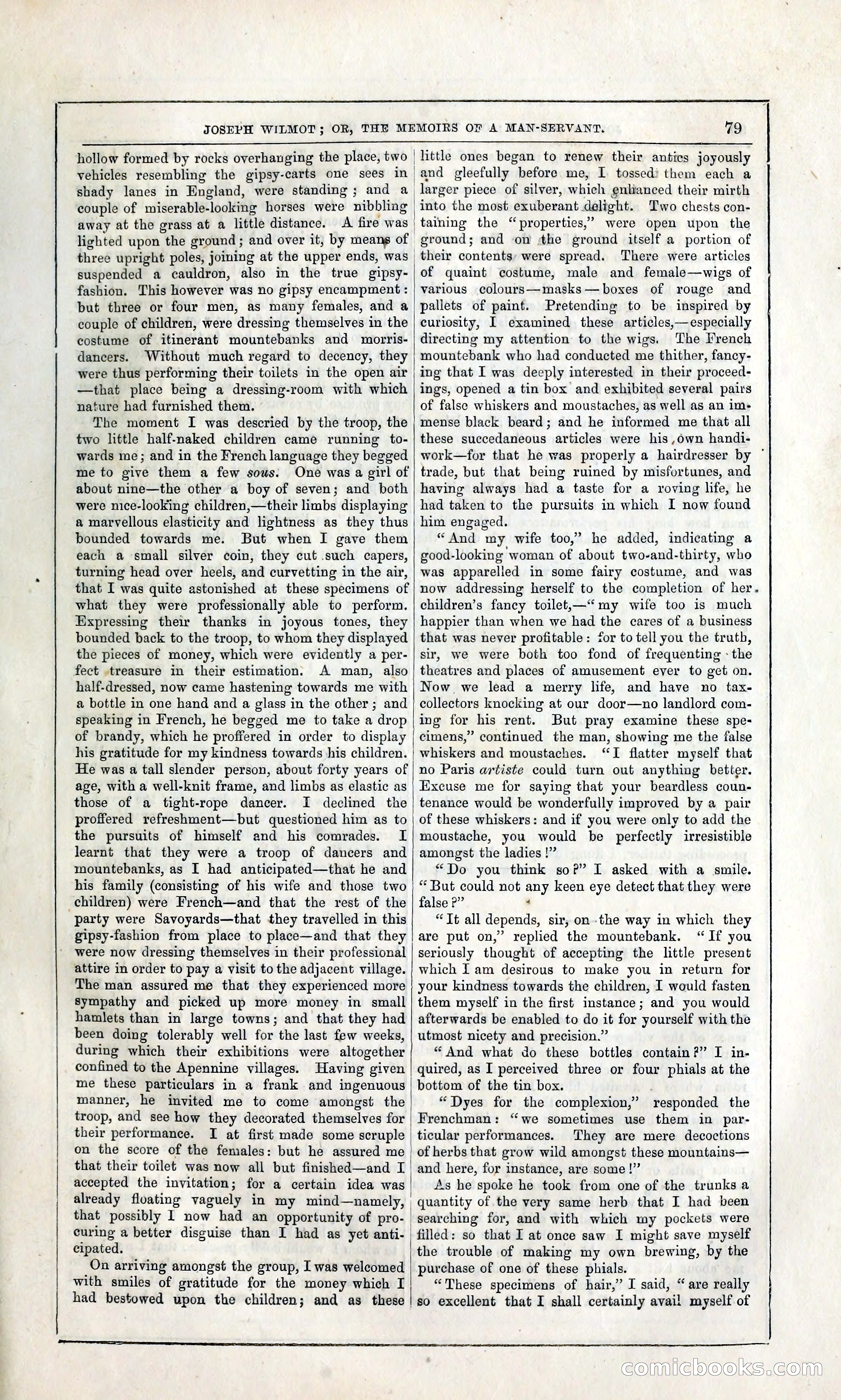 Joseph Wilmot, or, The Memoirs of a Man-Servant — page 92 of 399