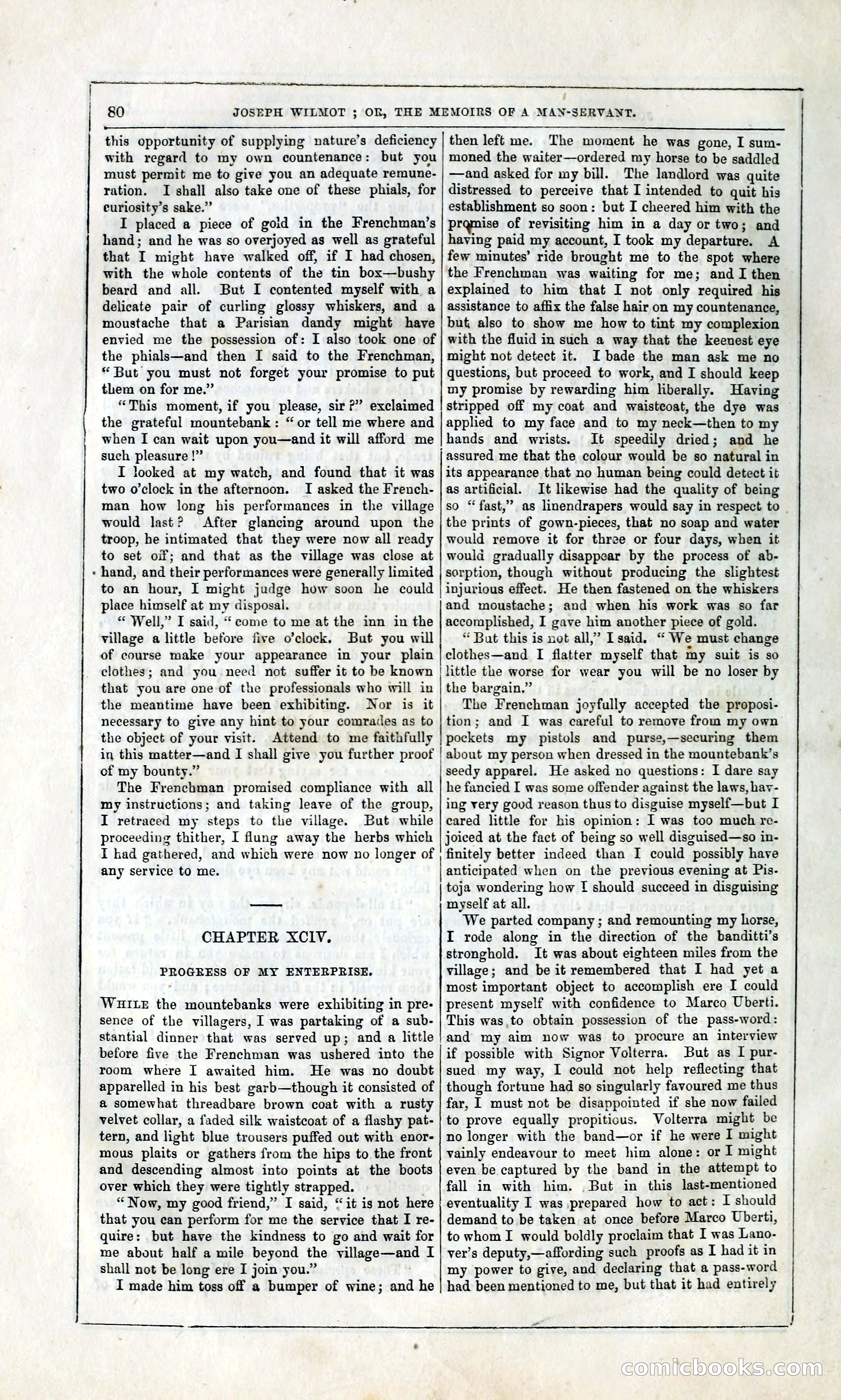 Joseph Wilmot, or, The Memoirs of a Man-Servant — page 93 of 399