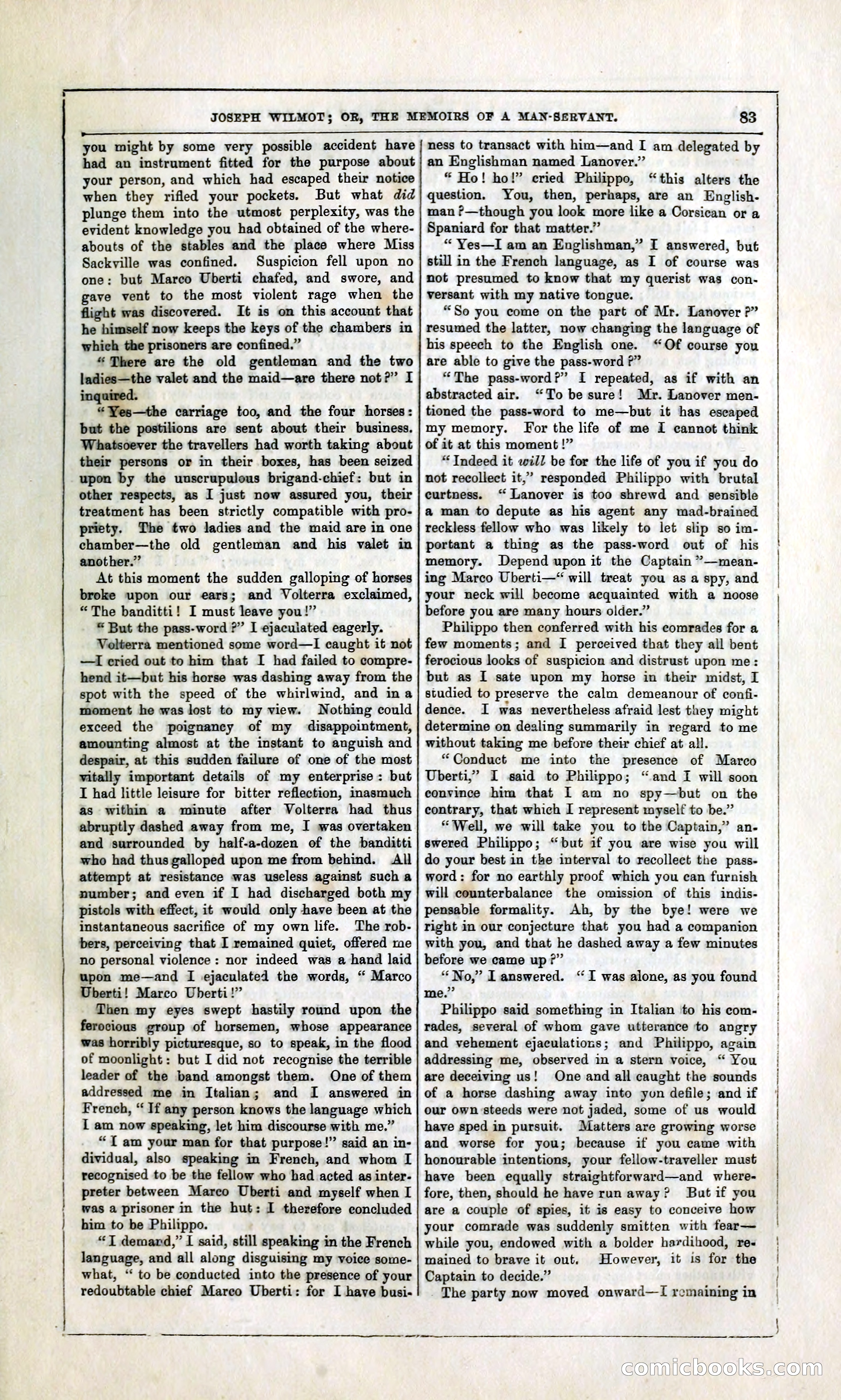 Joseph Wilmot, or, The Memoirs of a Man-Servant — page 96 of 399