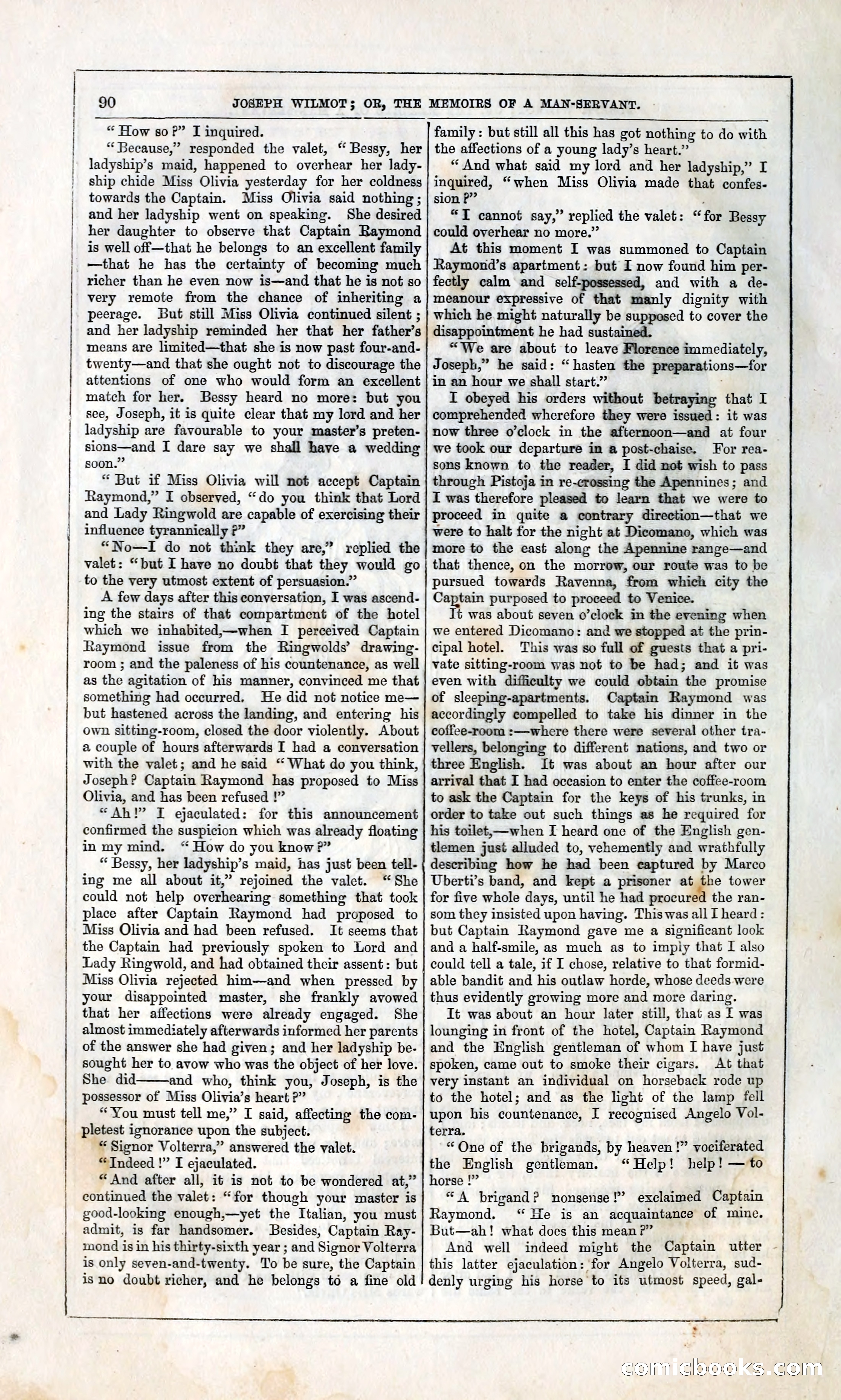 Joseph Wilmot, or, The Memoirs of a Man-Servant — page 103 of 399
