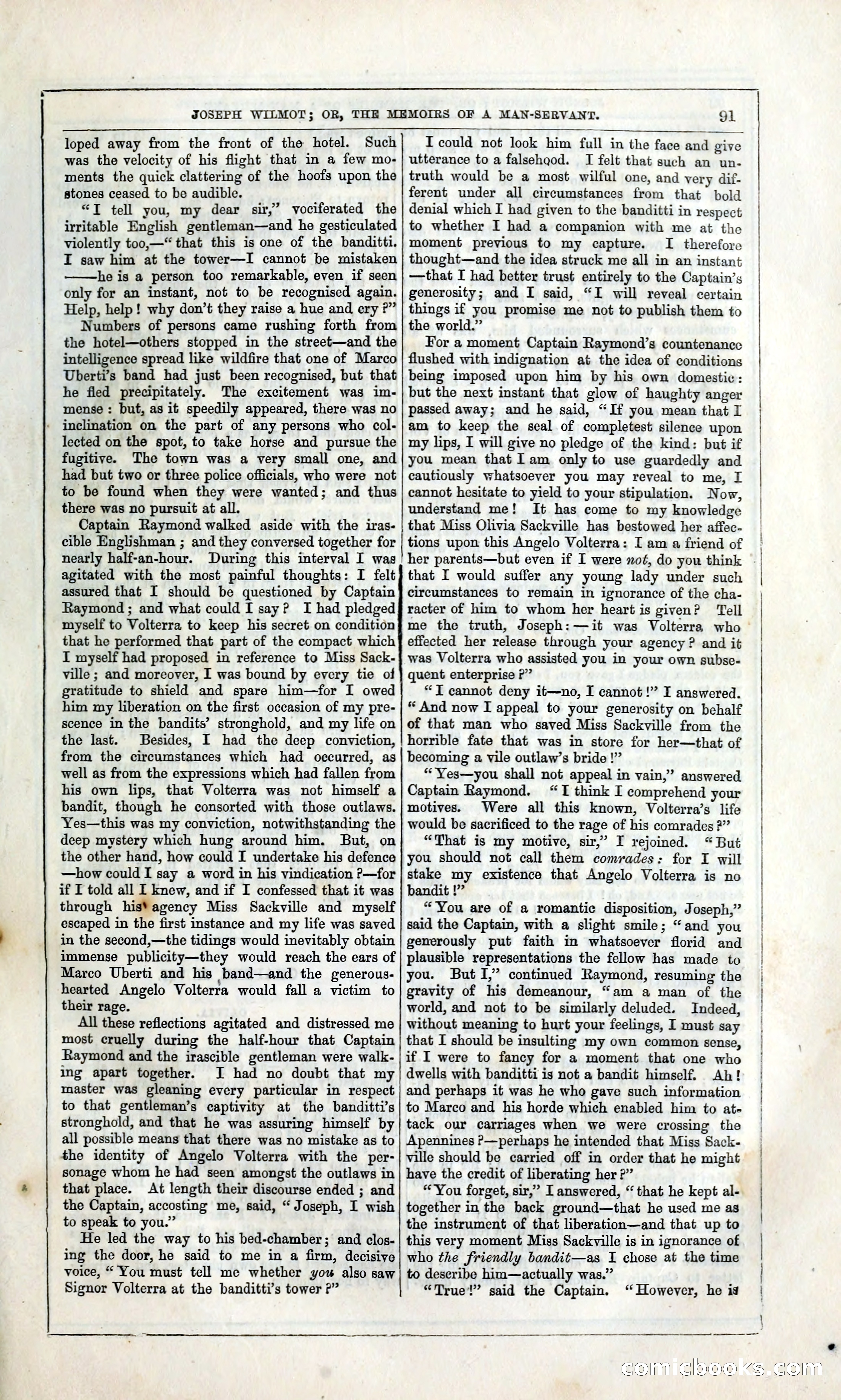 Joseph Wilmot, or, The Memoirs of a Man-Servant — page 104 of 399