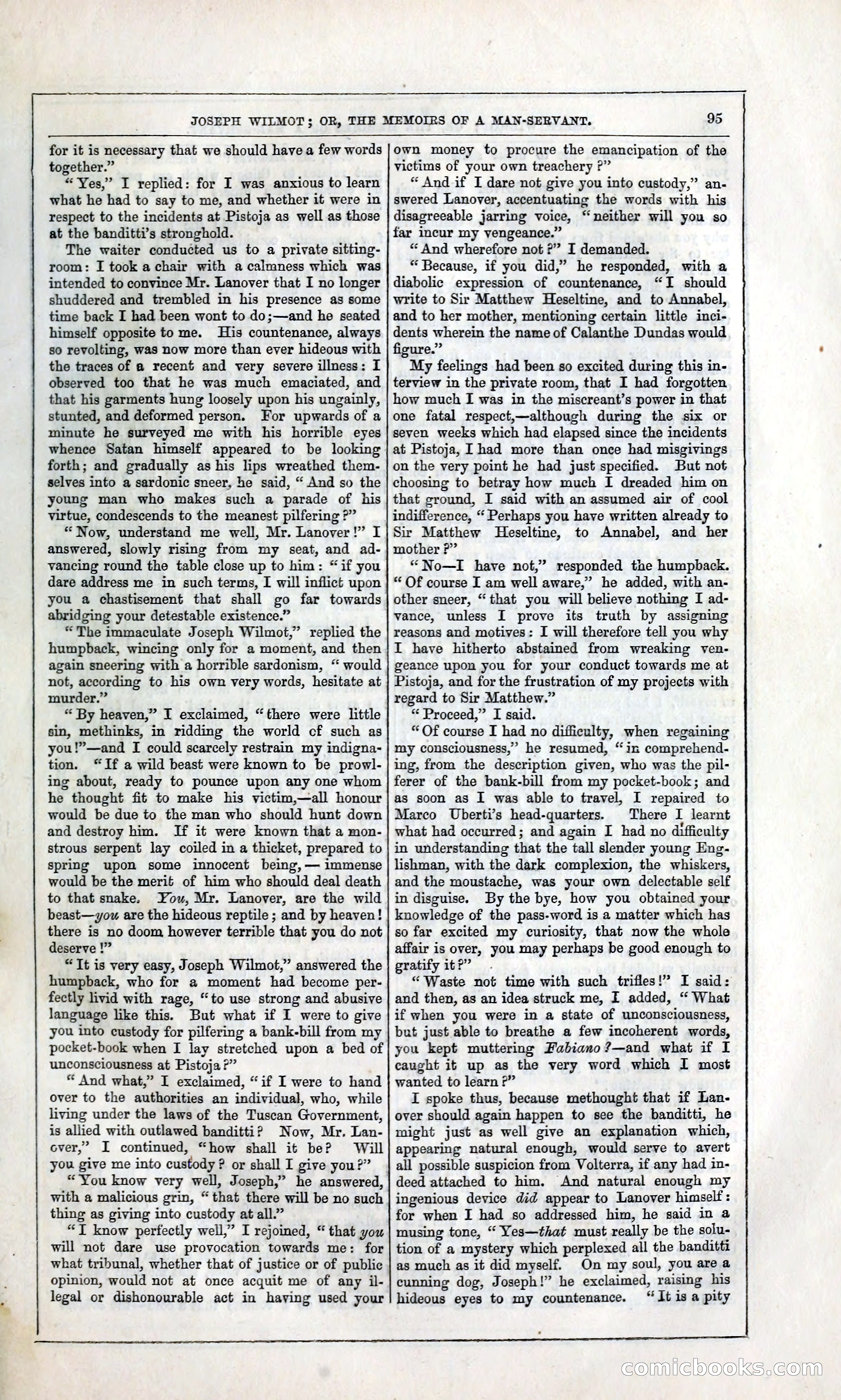 Joseph Wilmot, or, The Memoirs of a Man-Servant — page 108 of 399