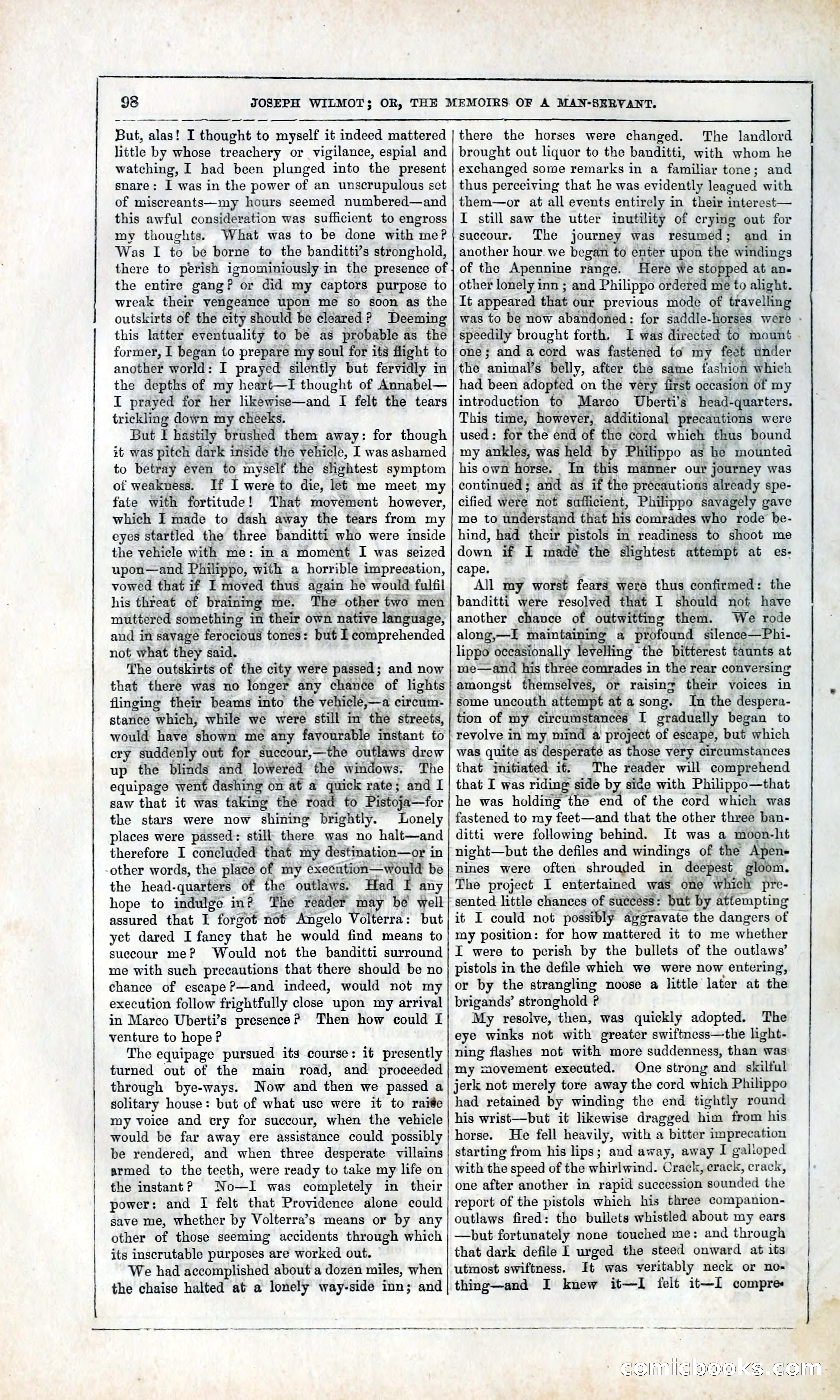 Joseph Wilmot, or, The Memoirs of a Man-Servant — page 111 of 399