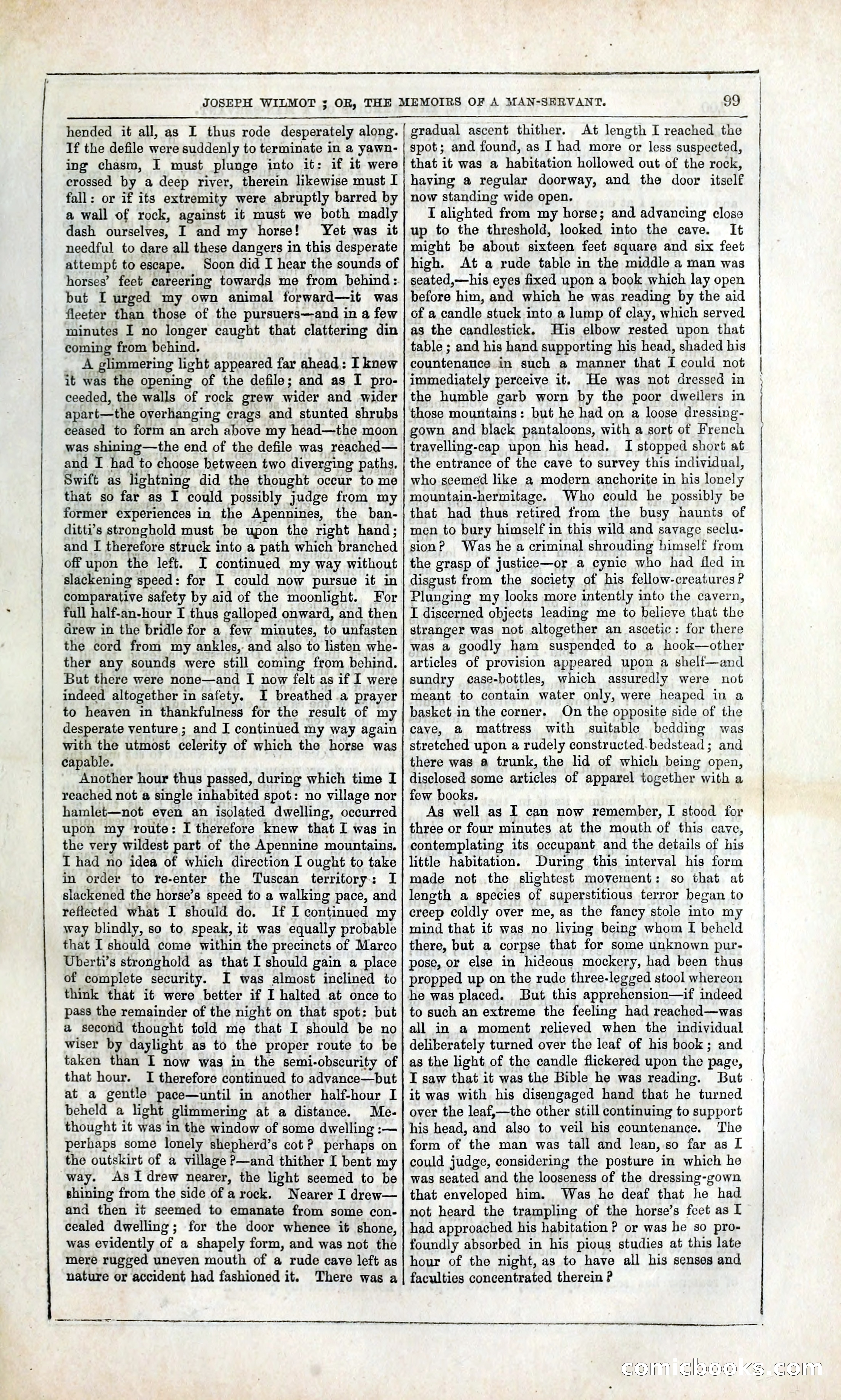 Joseph Wilmot, or, The Memoirs of a Man-Servant — page 112 of 399