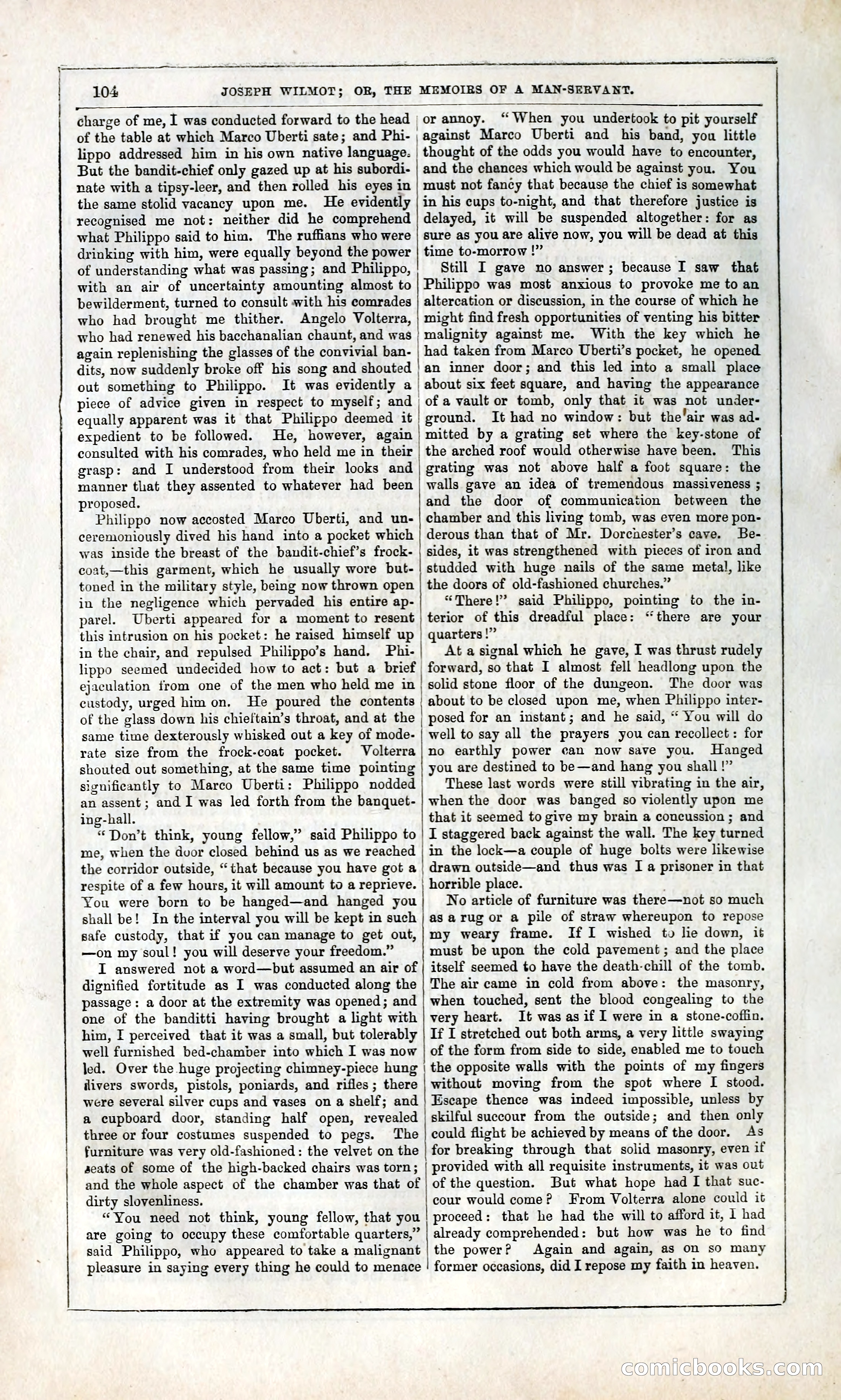 Joseph Wilmot, or, The Memoirs of a Man-Servant — page 117 of 399