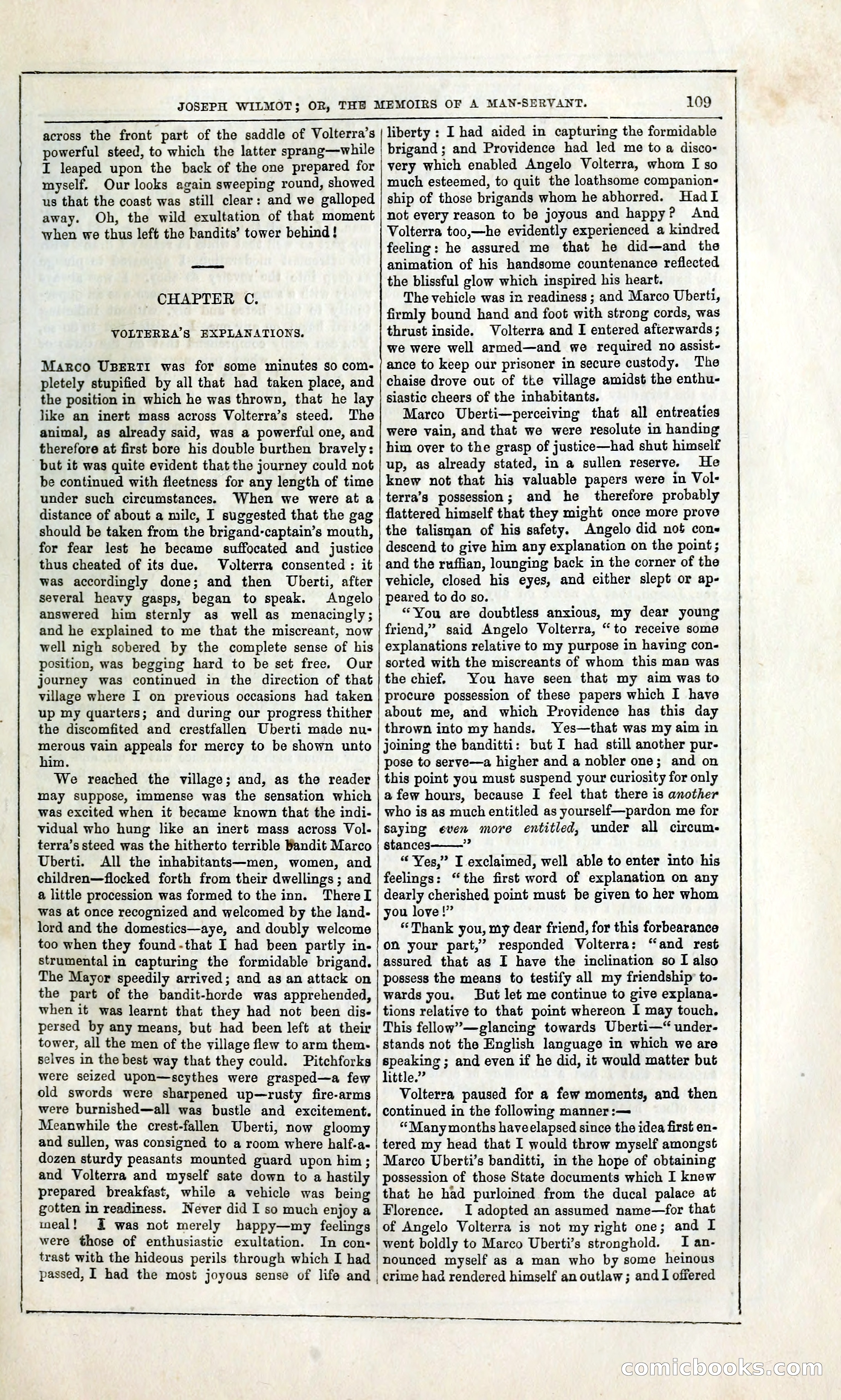 Joseph Wilmot, or, The Memoirs of a Man-Servant — page 122 of 399