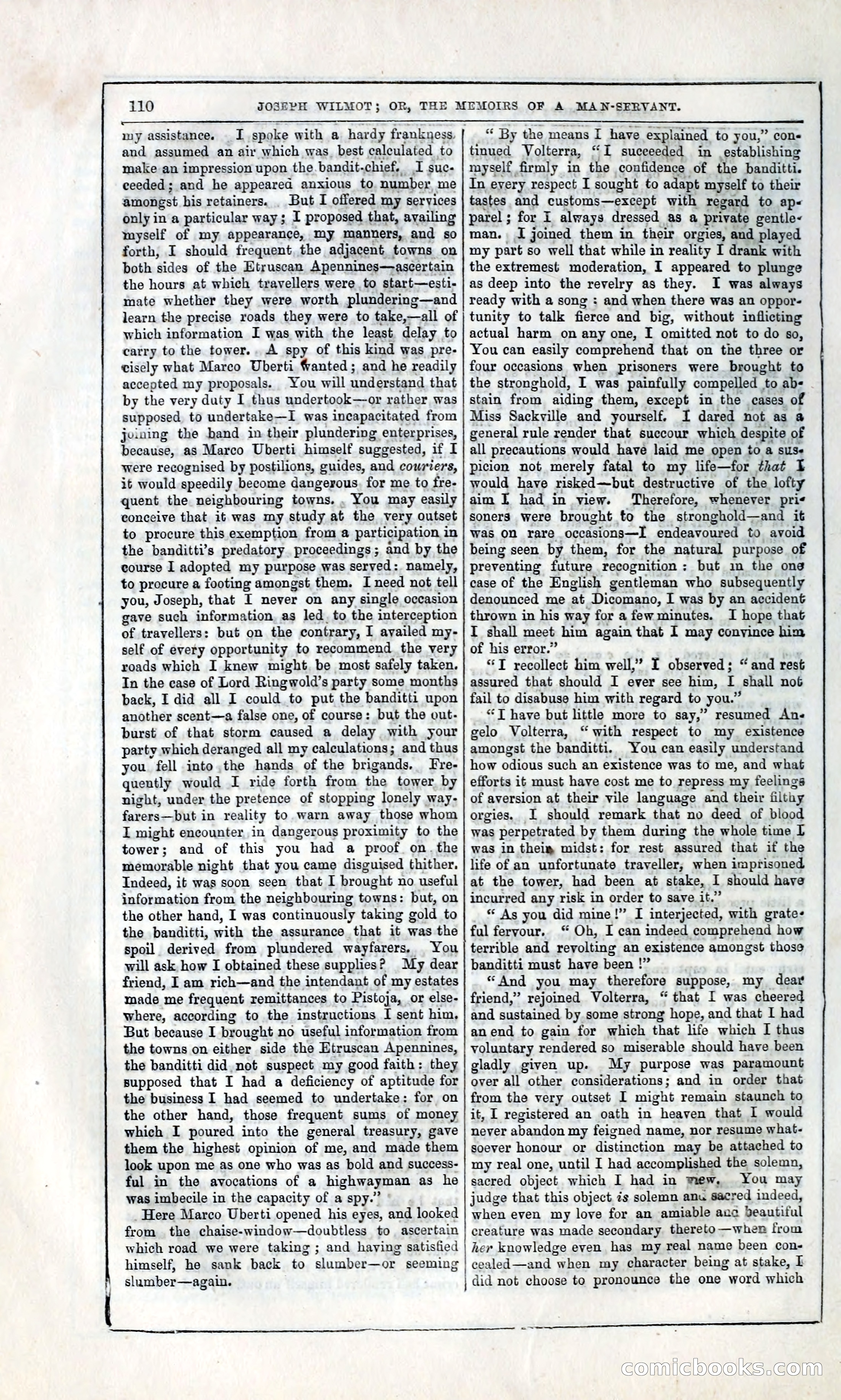 Joseph Wilmot, or, The Memoirs of a Man-Servant — page 123 of 399