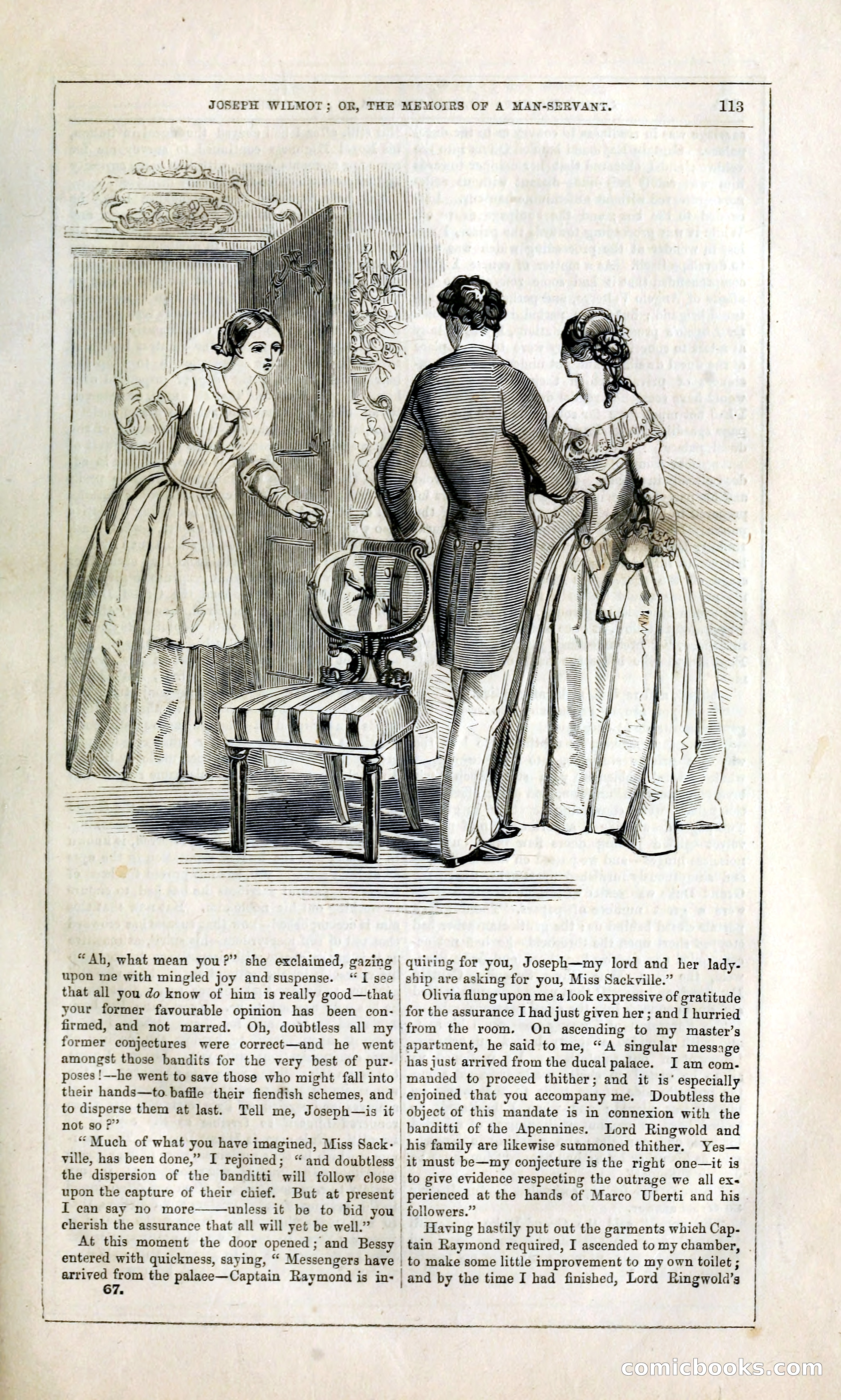 Joseph Wilmot, or, The Memoirs of a Man-Servant — page 126 of 399