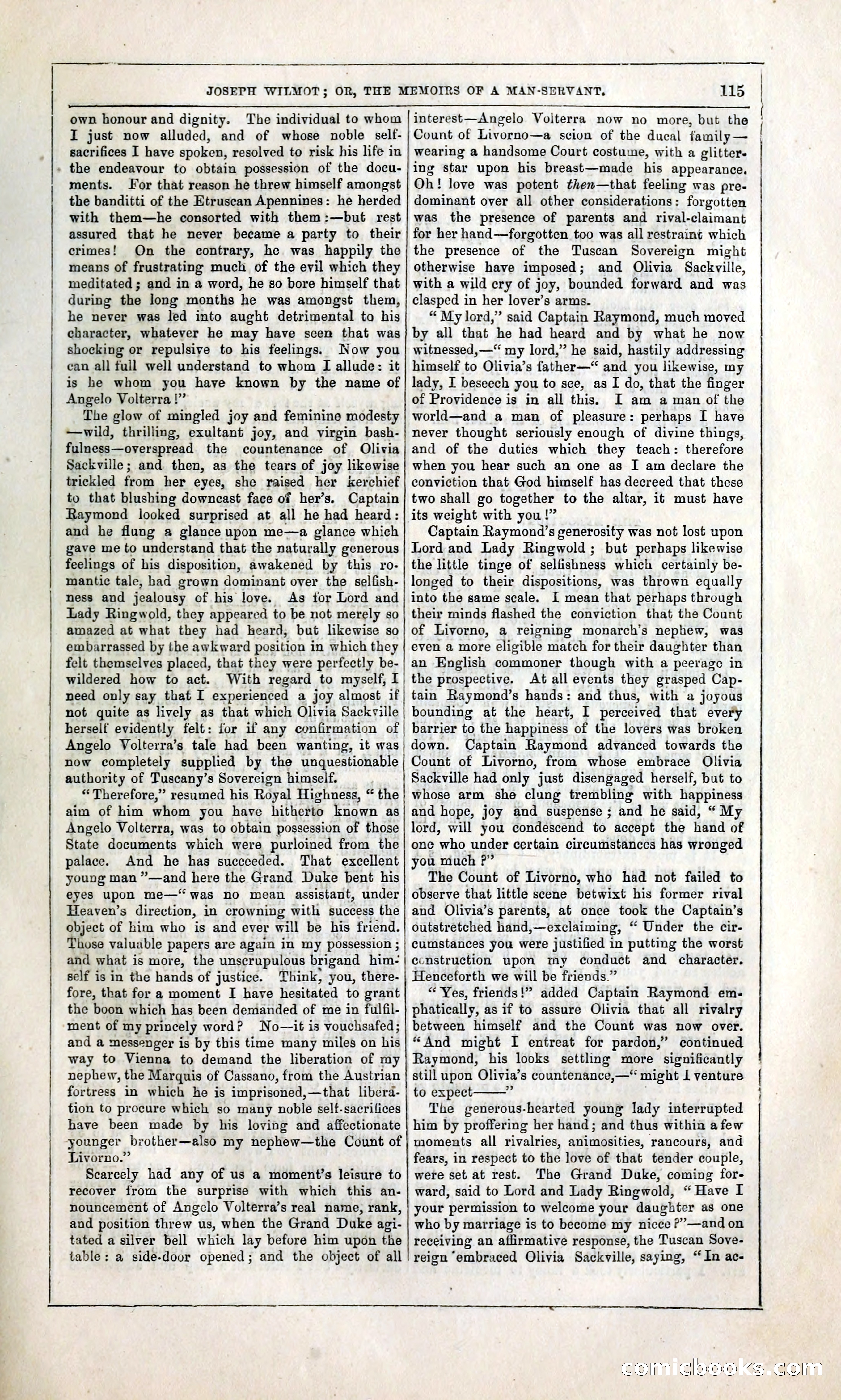 Joseph Wilmot, or, The Memoirs of a Man-Servant — page 128 of 399
